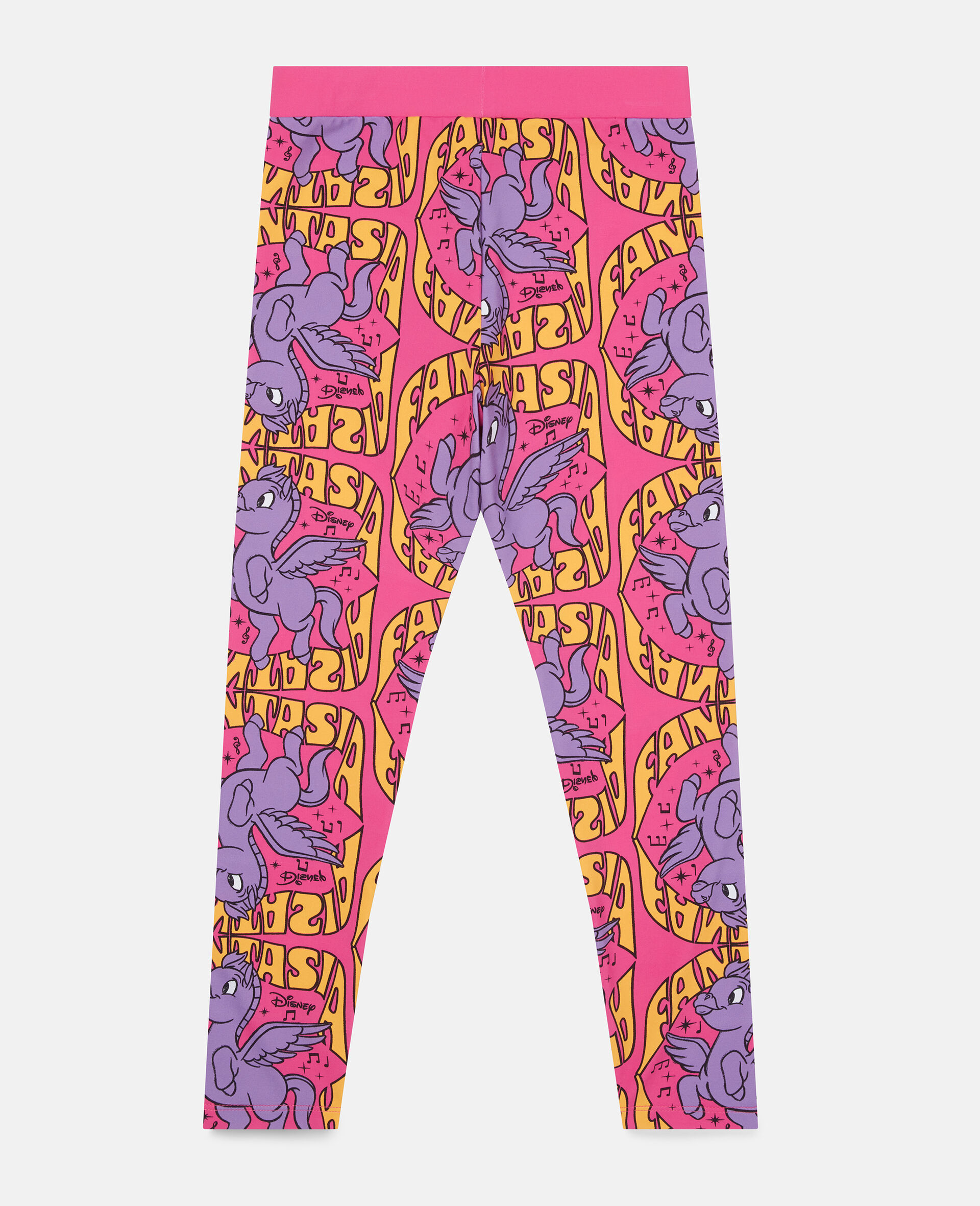Fantasia Pegasus Print Jersey Leggings-Pink-large image number 1