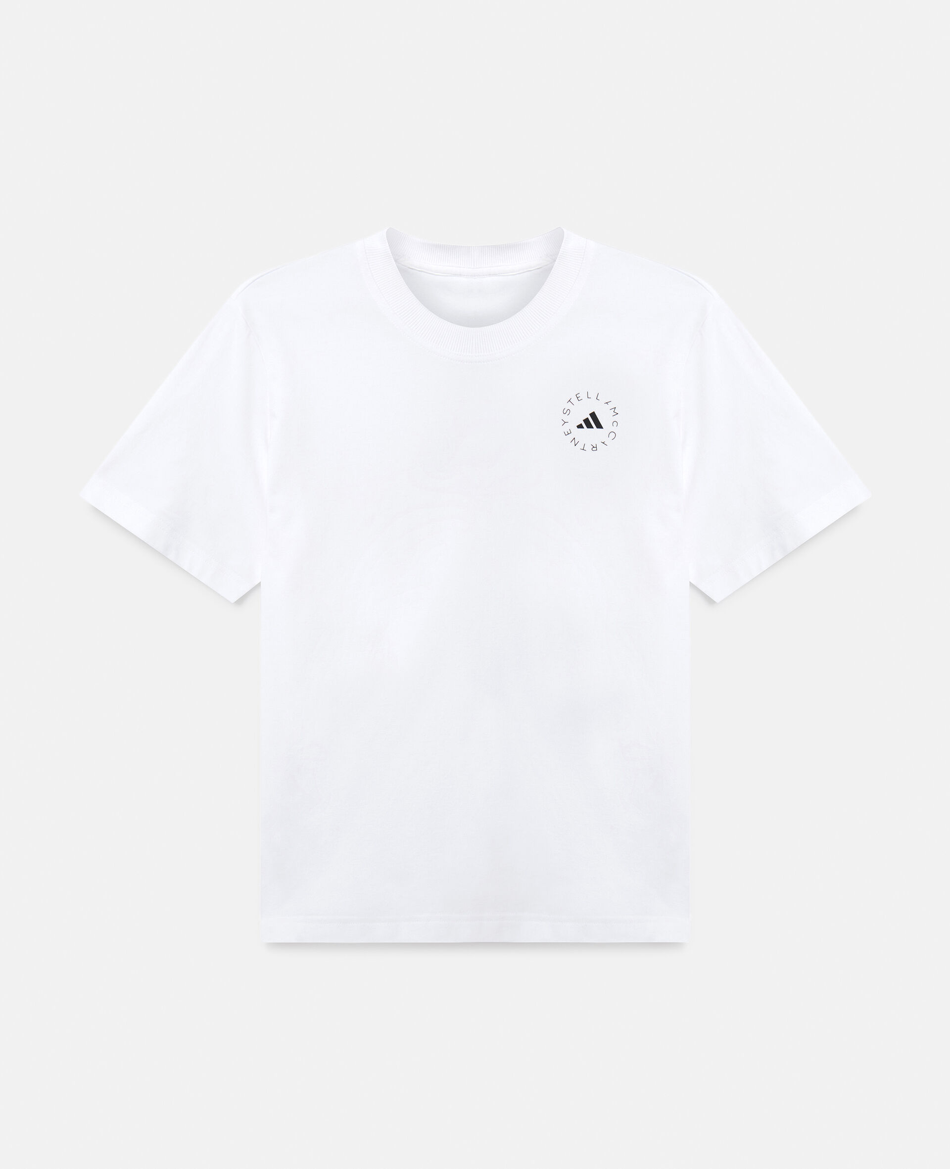 TrueCasuals Logo T-Shirt-White-medium