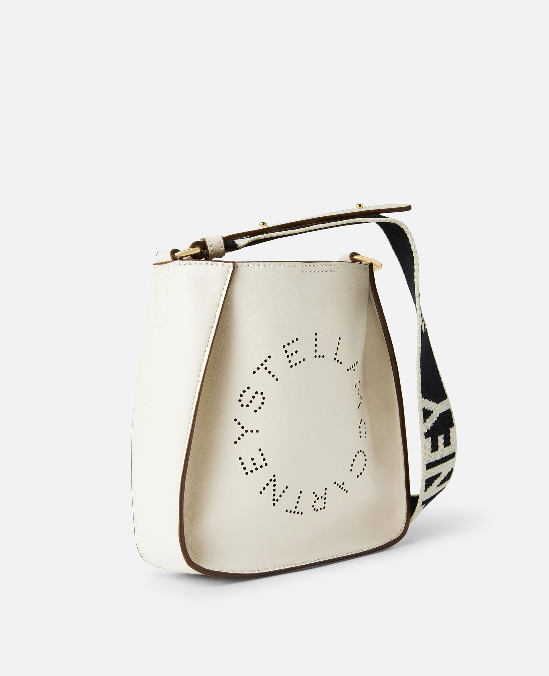 Mini Stella Logo Shoulder Bag -Black-large Mini Stella Logo Shoulder Bag -Black-large image number 1