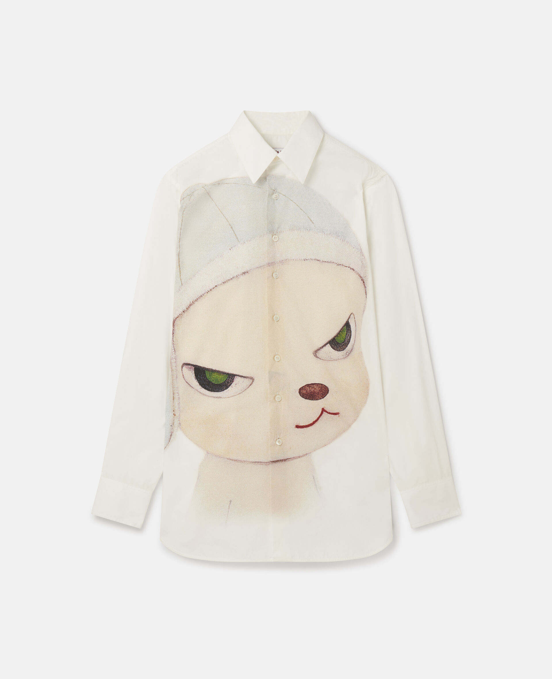 Oxford Hemd mit Mission Sheep Print-Beige-large image number 0