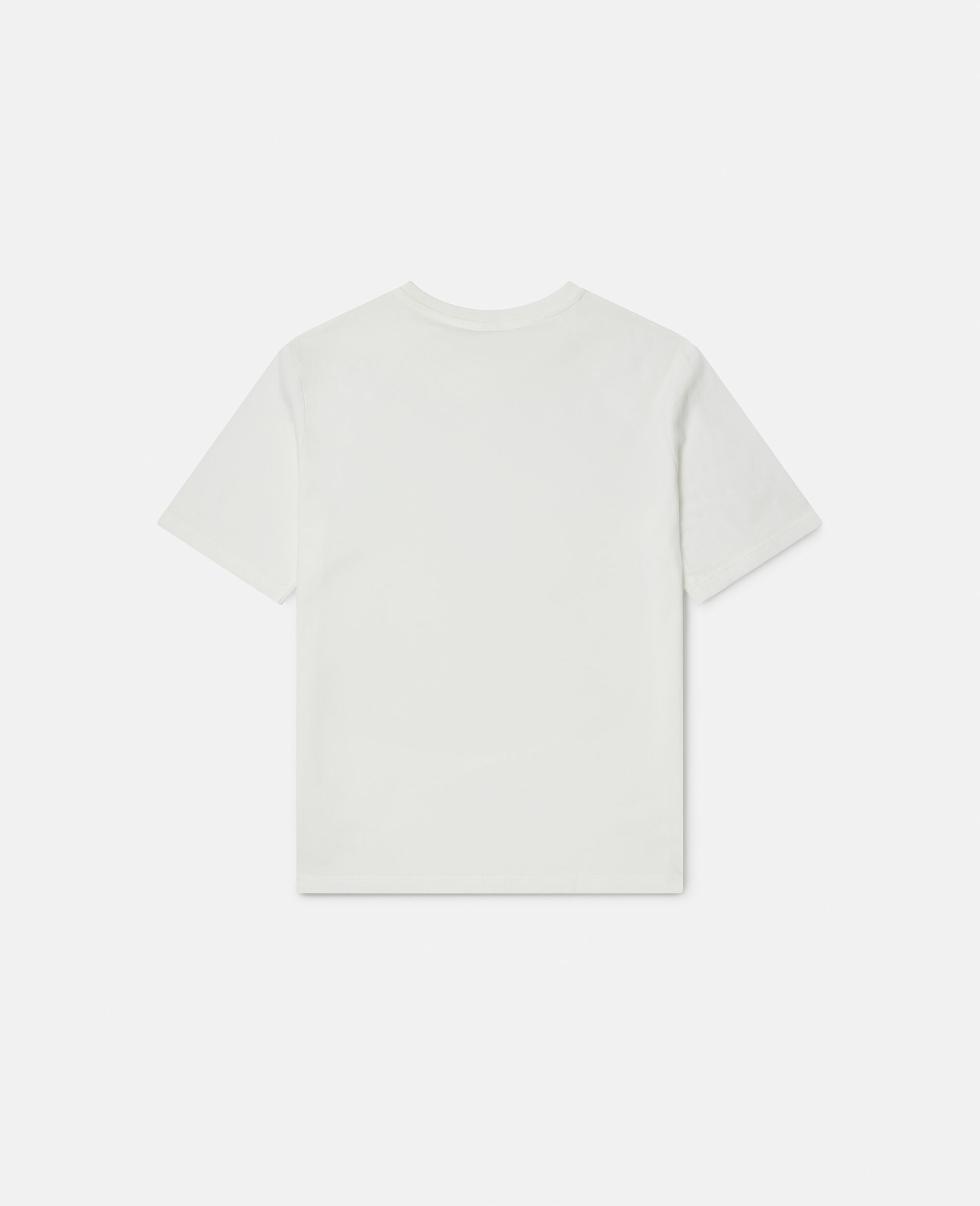 T shirt a col ras du cou avec imprime foret-Blanc-large T shirt a col ras du cou avec imprime foret-Blanc-large image number 2