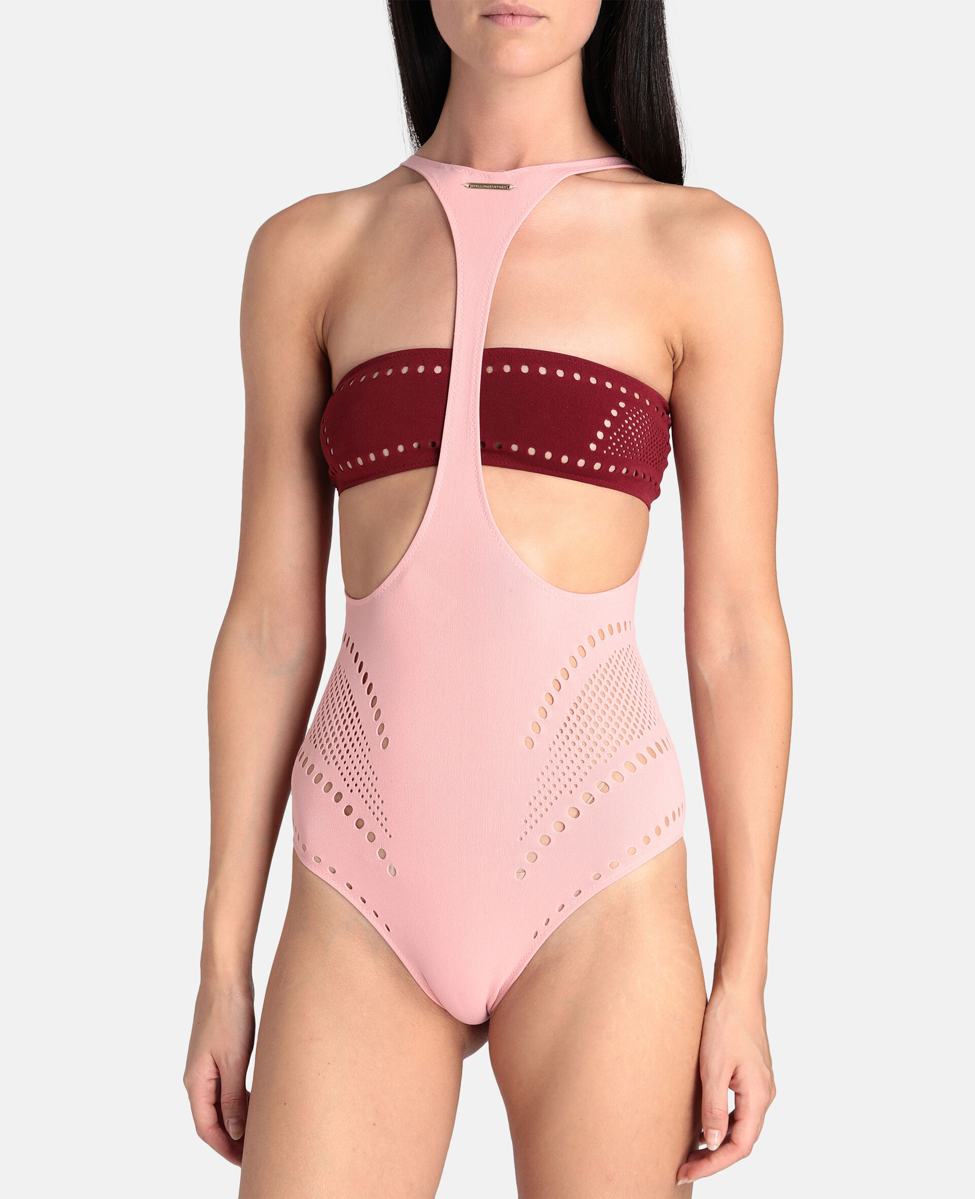Stellawear Graphic Bodysuit-Pink-large image number 4