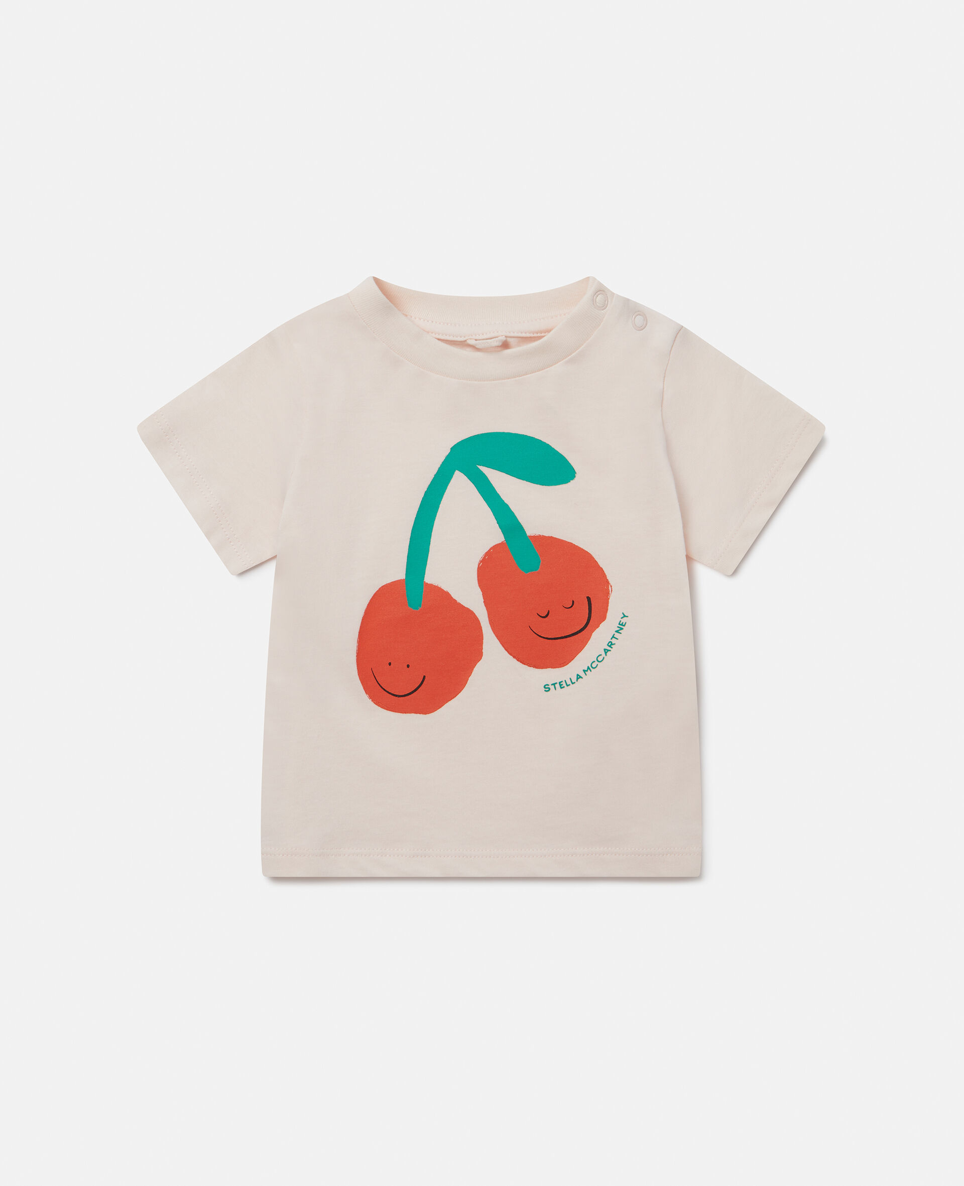 Cherry Graphic T-Shirt-Pink-large image number 0