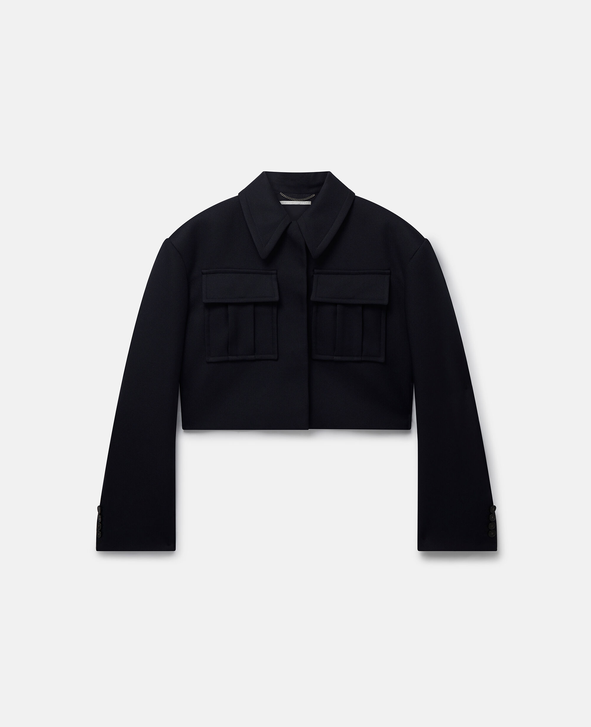 Women Ink Cropped Cargo Jacket Stella McCartney TR