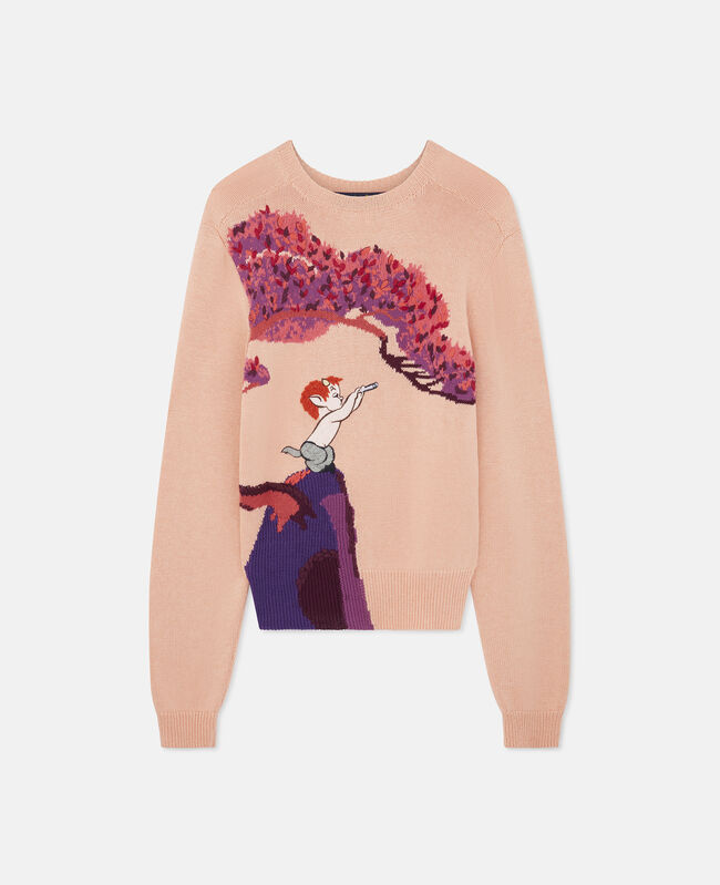 stellamccartney.com | Fantasia Landscape Intarsia Knit Jumper