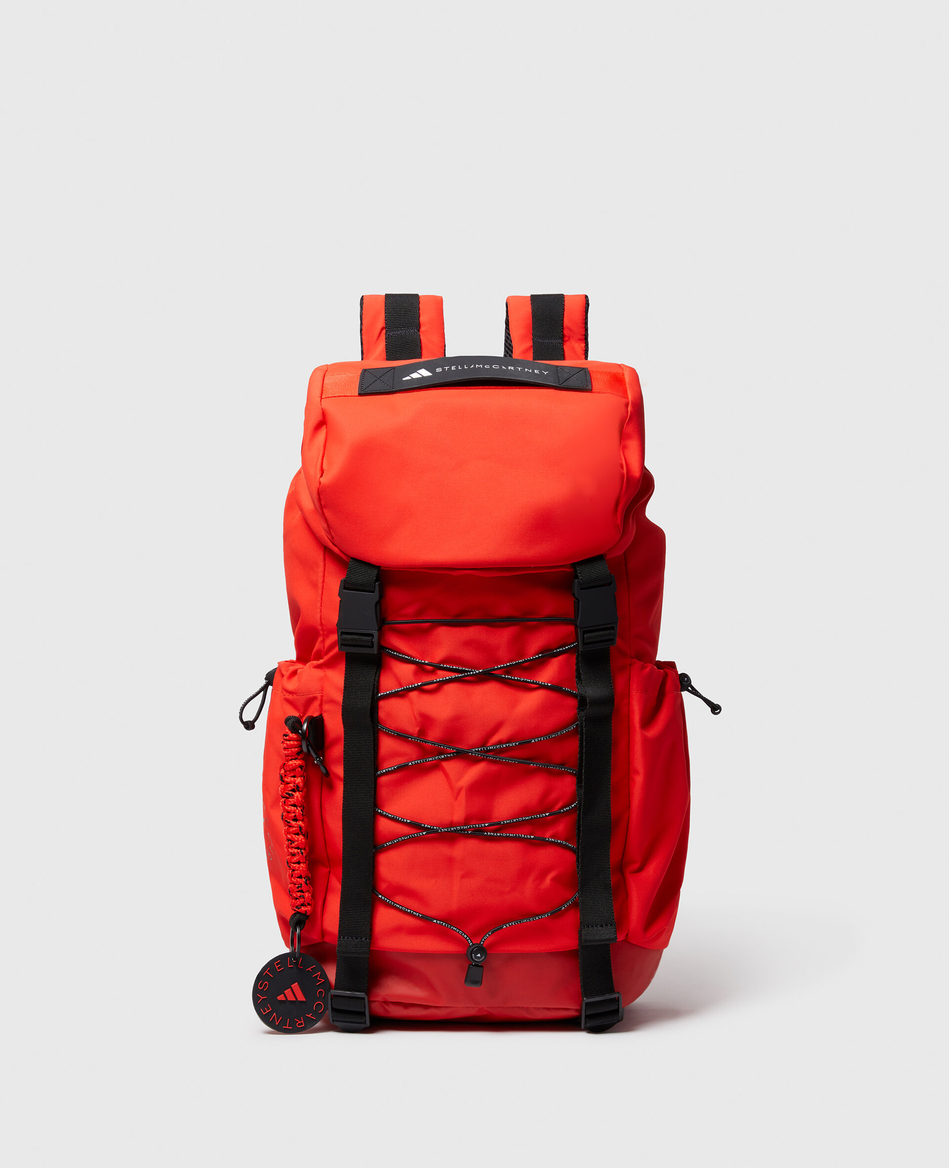 Logo Padded Backpack-Red-large image number 0