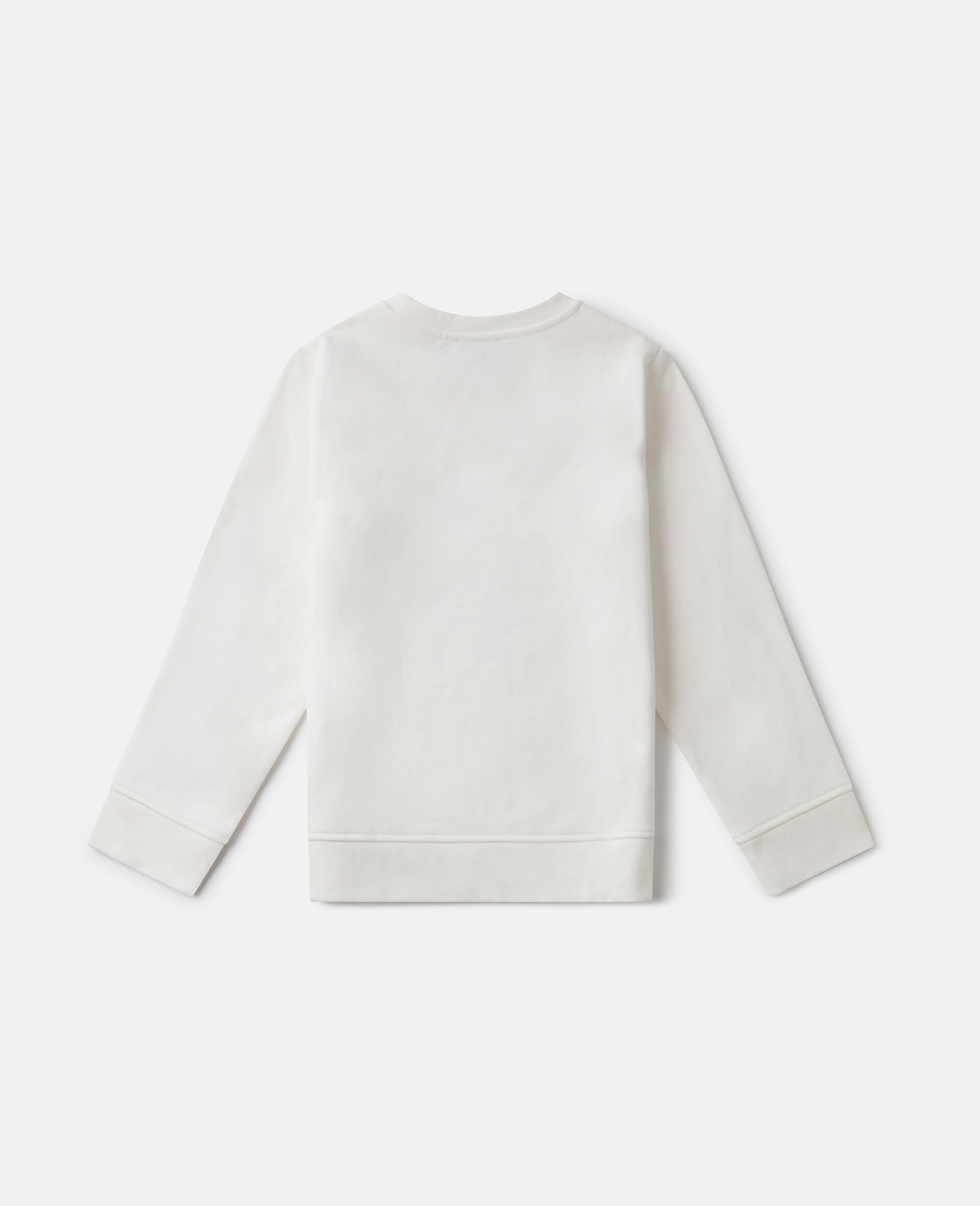 Earth Friends Graphic Crewneck Sweatshirt-White-large Earth Friends Graphic Crewneck Sweatshirt-White-large image number 2