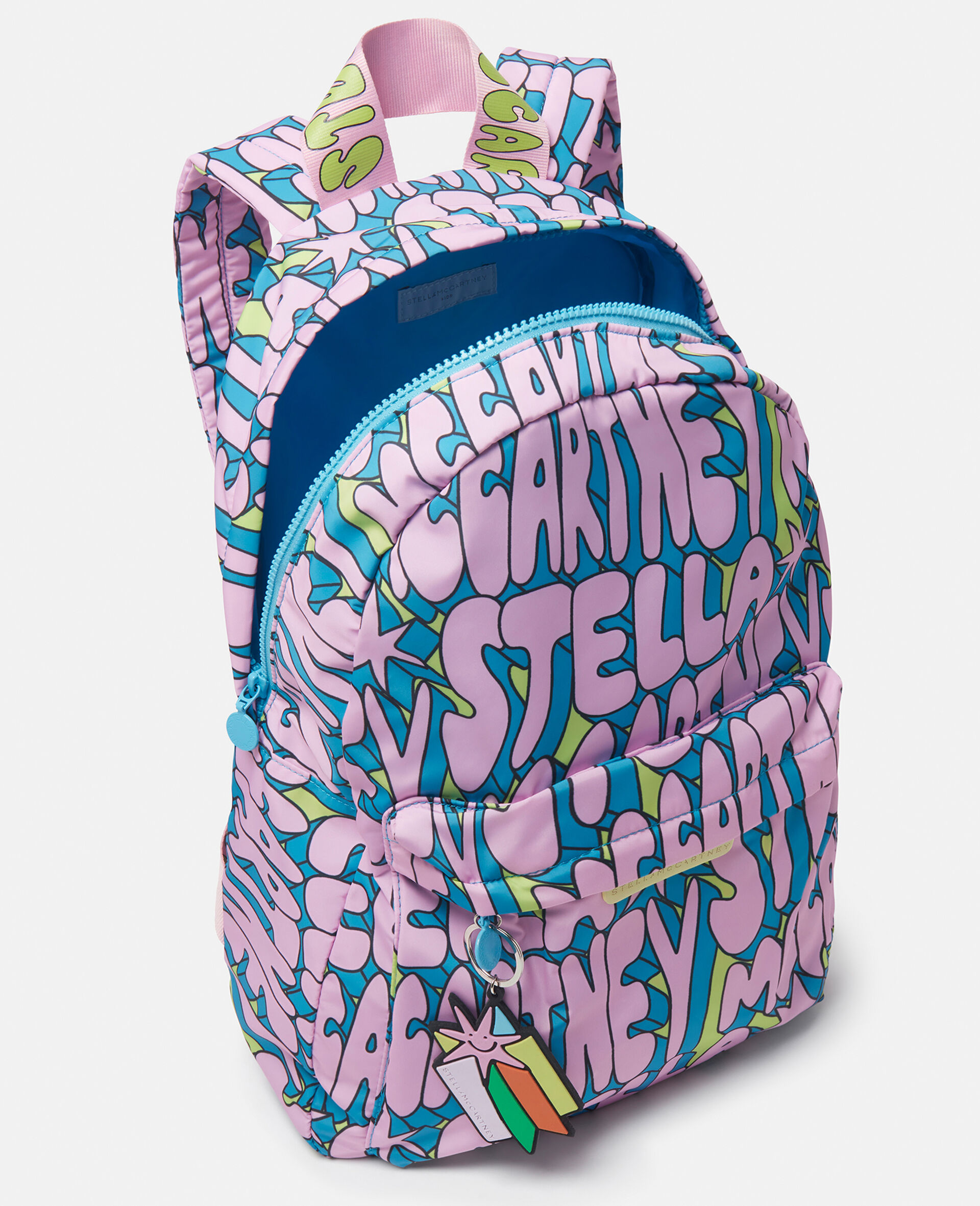 Stella印花双肩包-Multicolored-large Stella印花双肩包-Multicolored-large image number 3