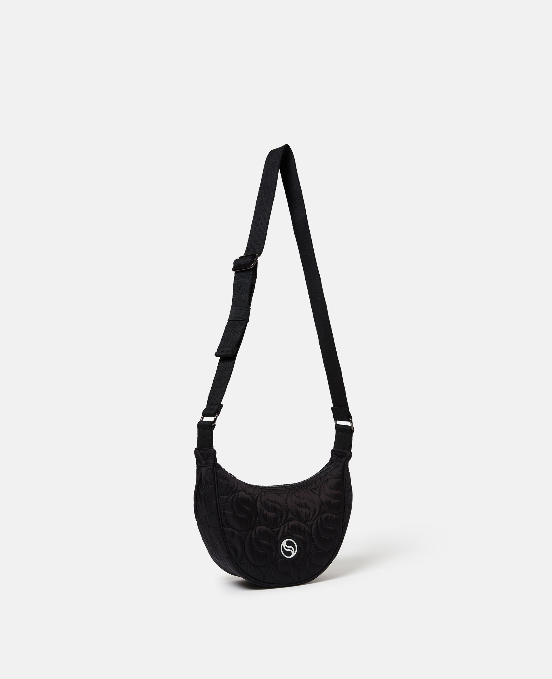 S-Wave Crossbody Bag-Black-large image number 2