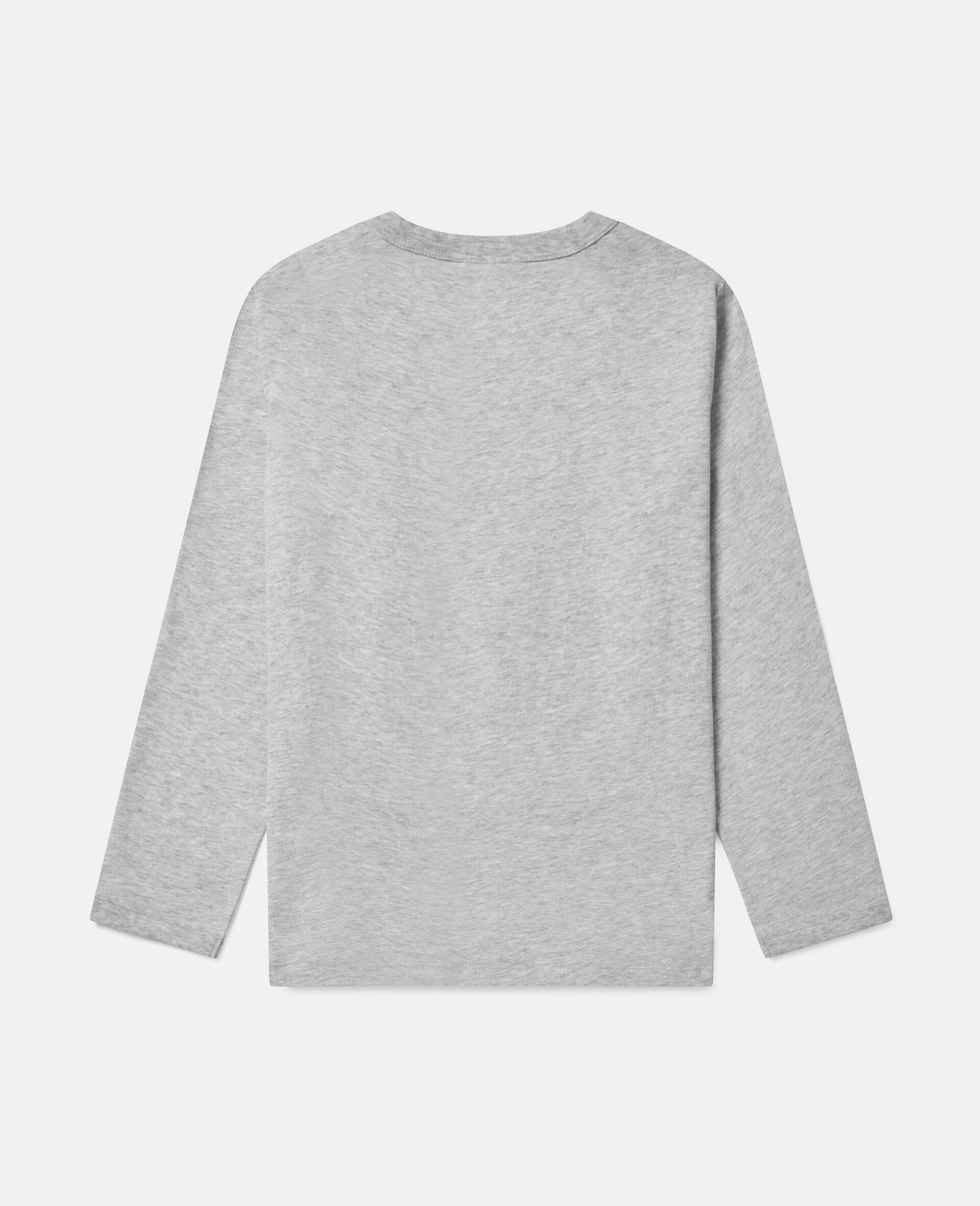 Oversized 'Stay Wild' Top-Grey-large image number 3