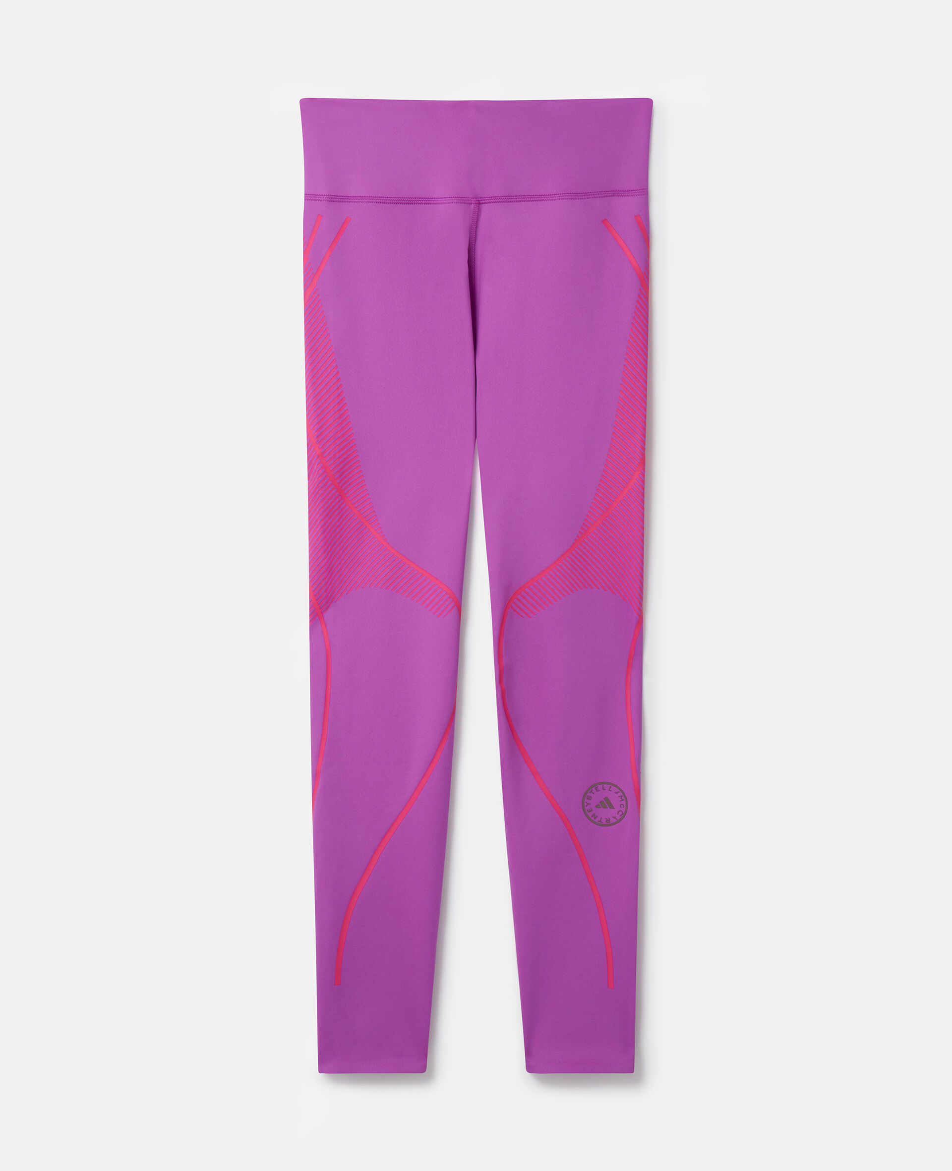 Legging de running TruePace à imprimé léopard-Purple-large image number 0
