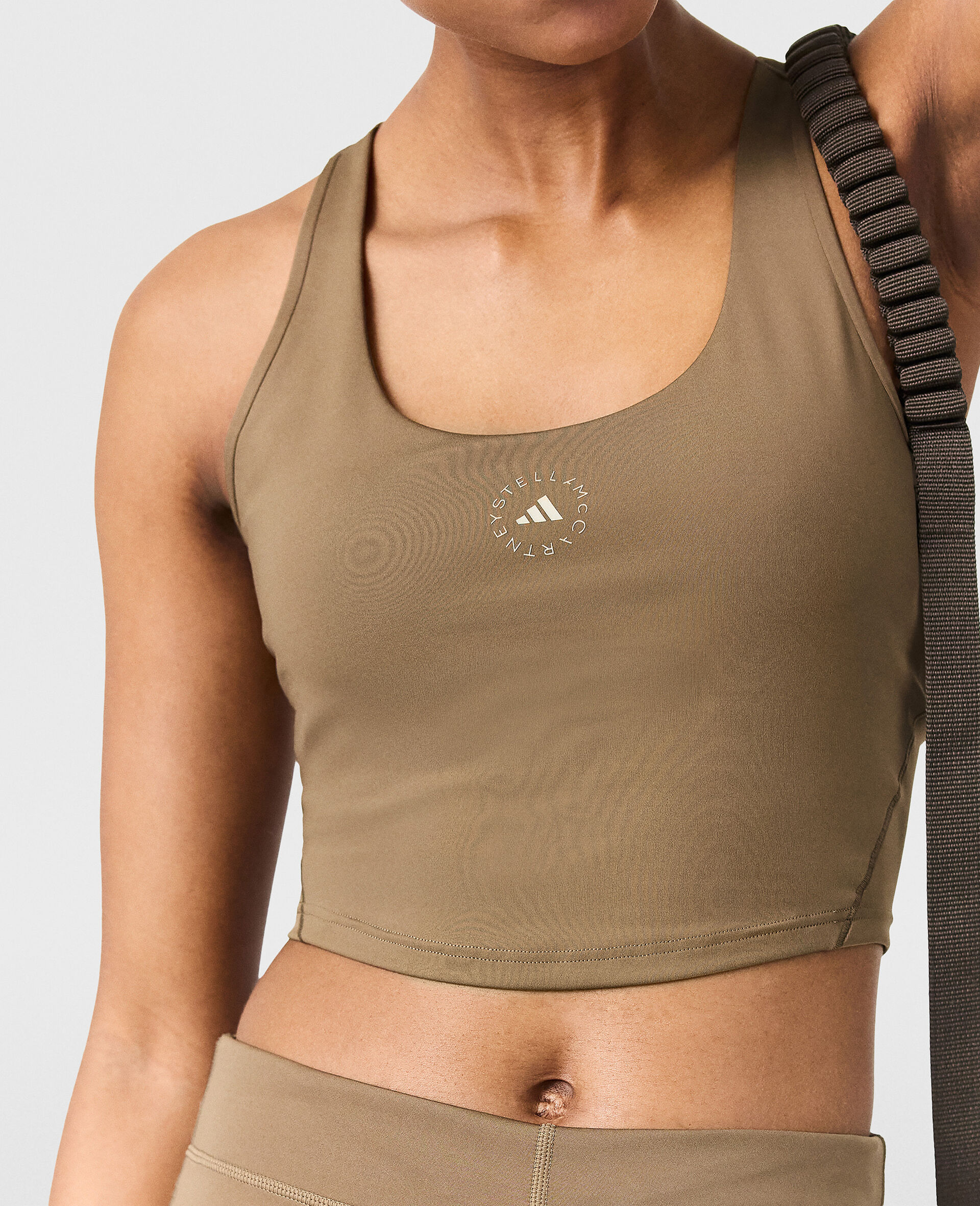 TrueStrength Yoga Cropped Tank-Brown-large image number 2