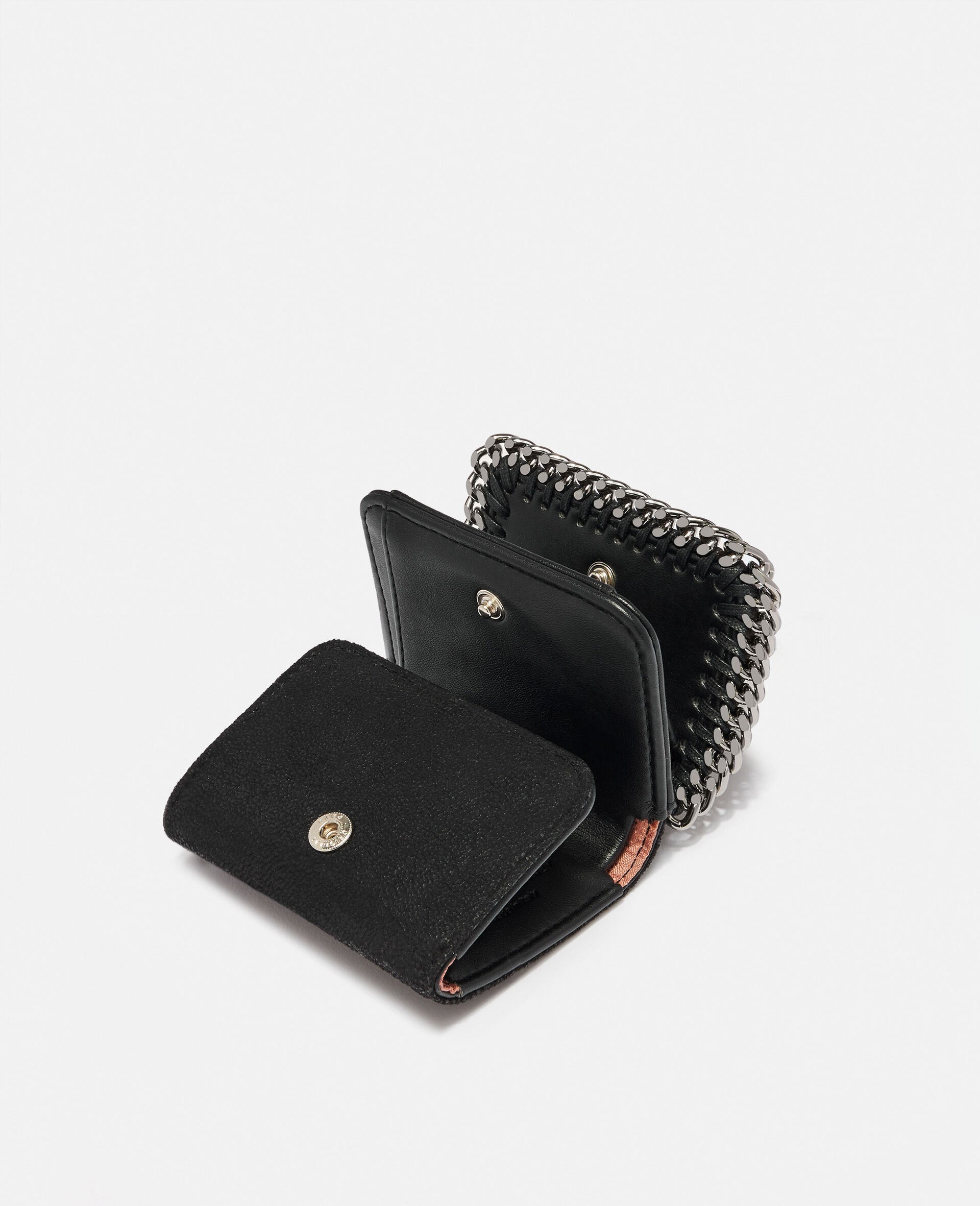 Kleines Portemonnaie Falabella mit Ueberschlag-Schwarz-large Kleines Portemonnaie Falabella mit Ueberschlag-Schwarz-large image number 2
