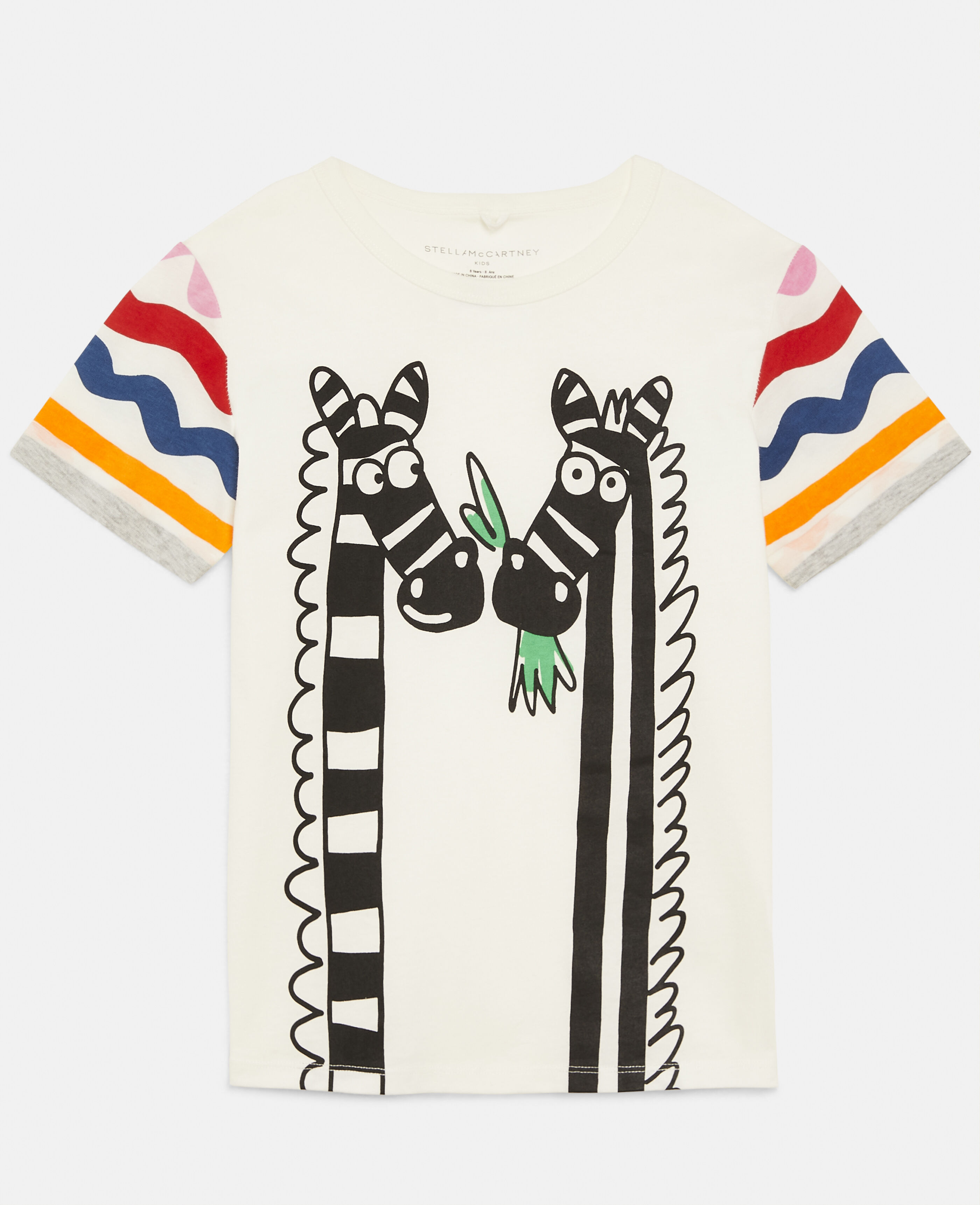 STELLA McCARTNEY ステラマッカートニー Tシャツ 6J0158 3SPY48 レディース 半袖 クルーネック カットソー コットン  ロゴT オーバーサイズ カラー2色
