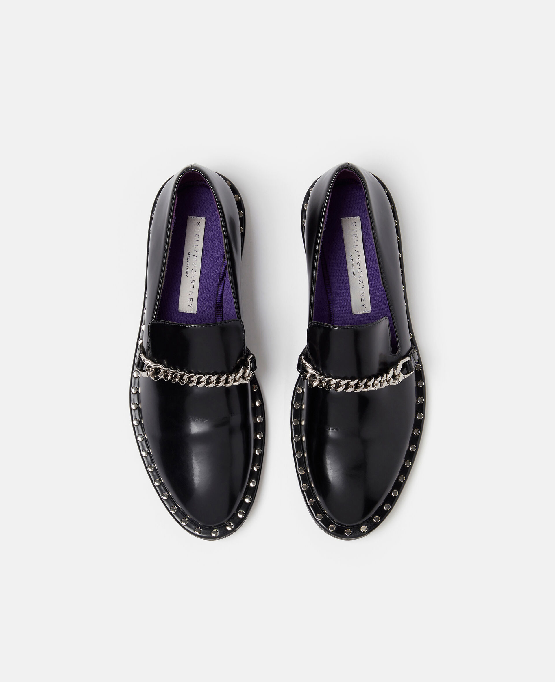 Mocassins Falabella-Noir-large image number 4