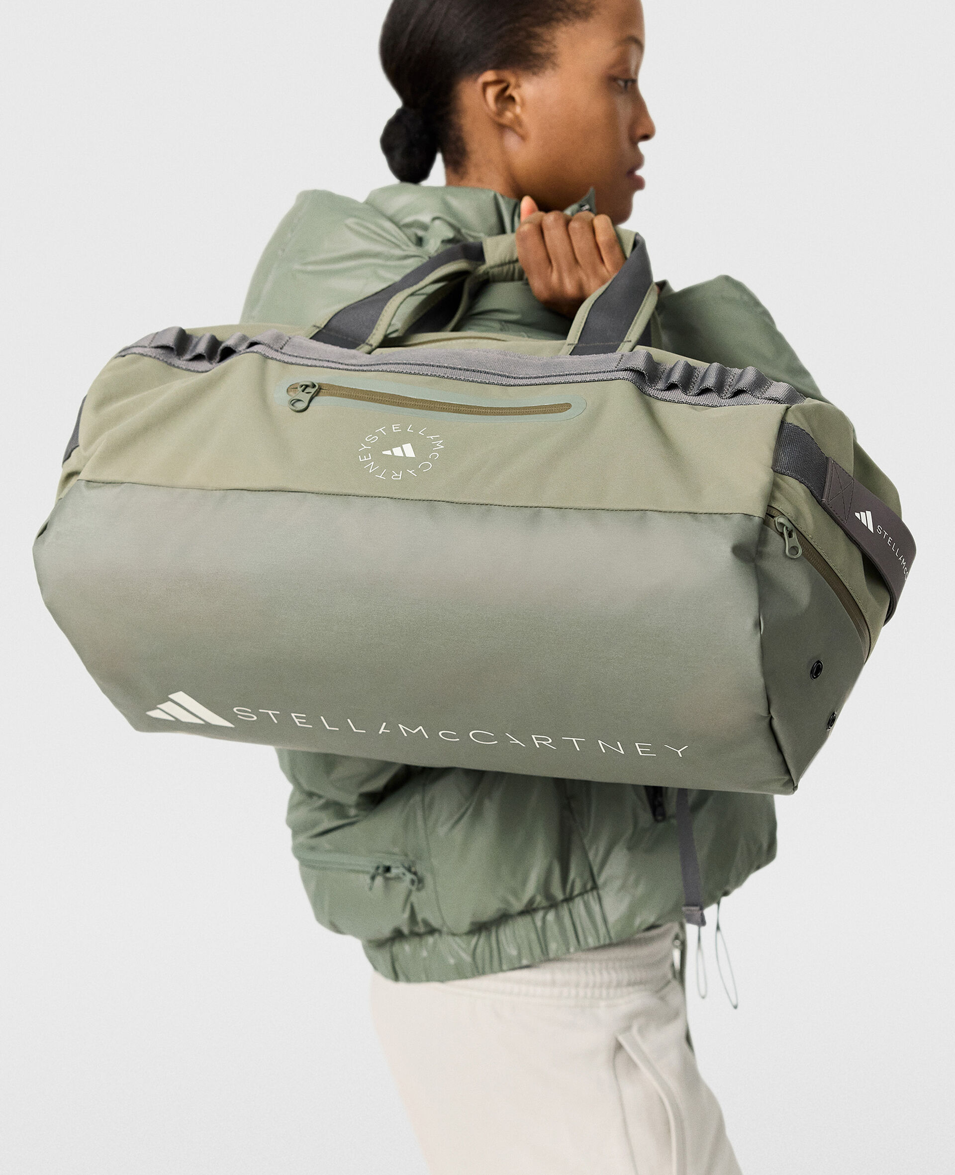 Logo 24/7 Tasche-Grün-medium