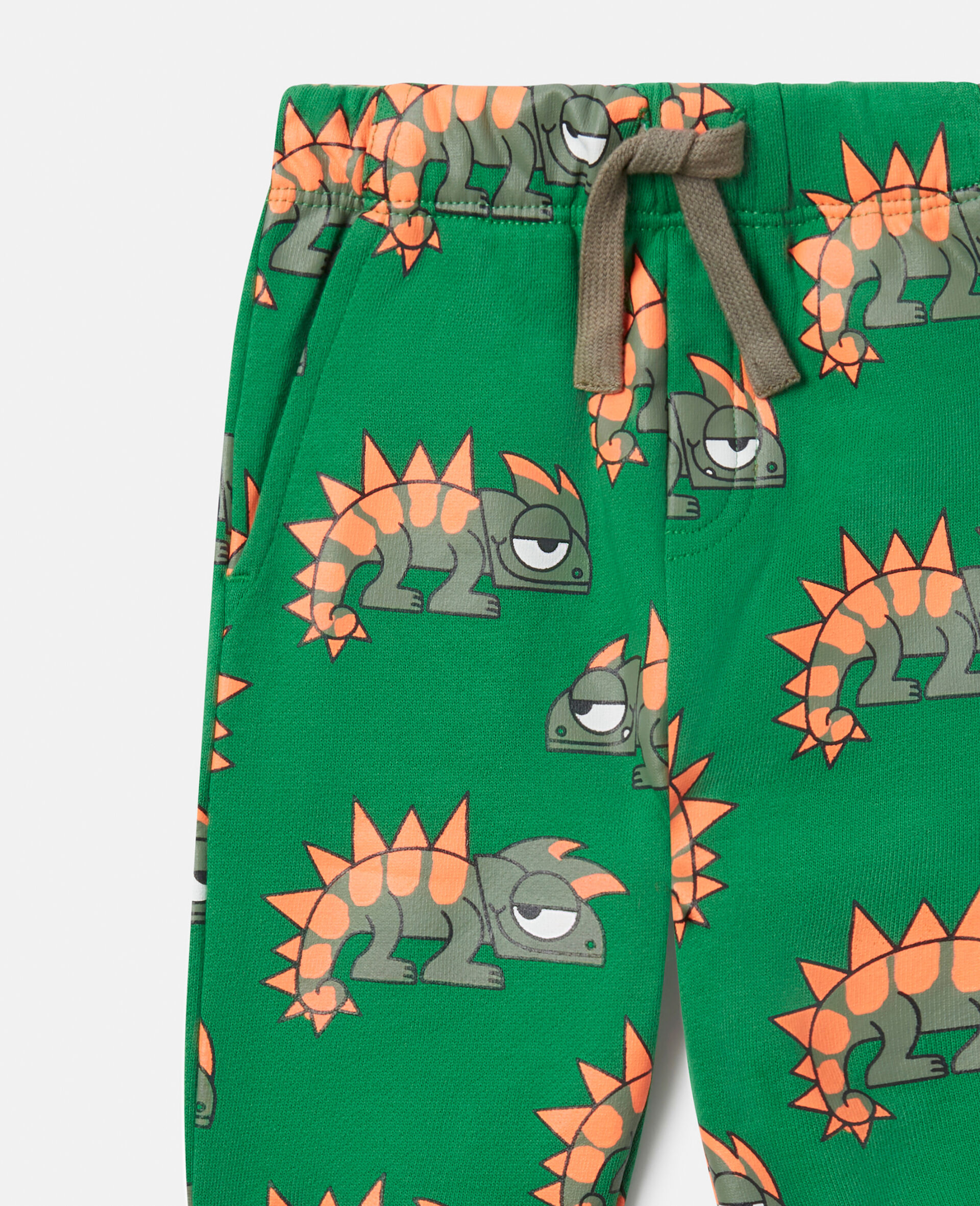 Gecko Print Joggers-Pink-large image number 1