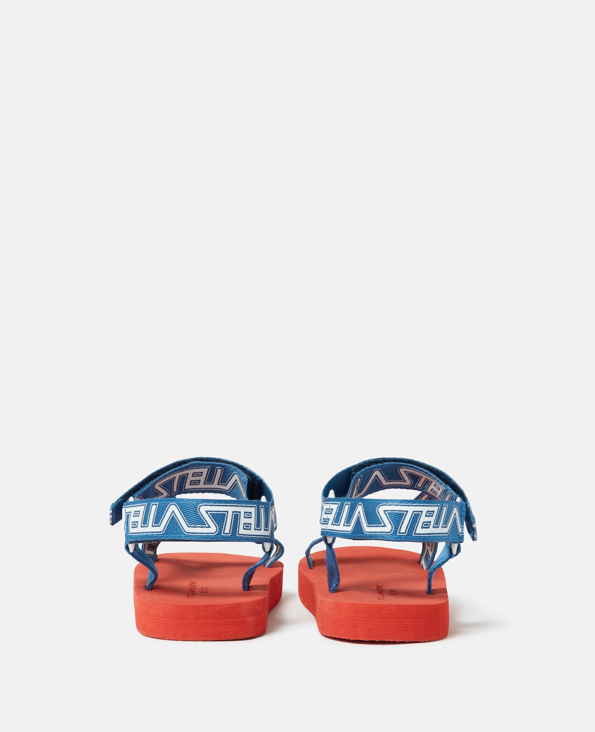 Moniker Print Sandals-Red-large image number 2