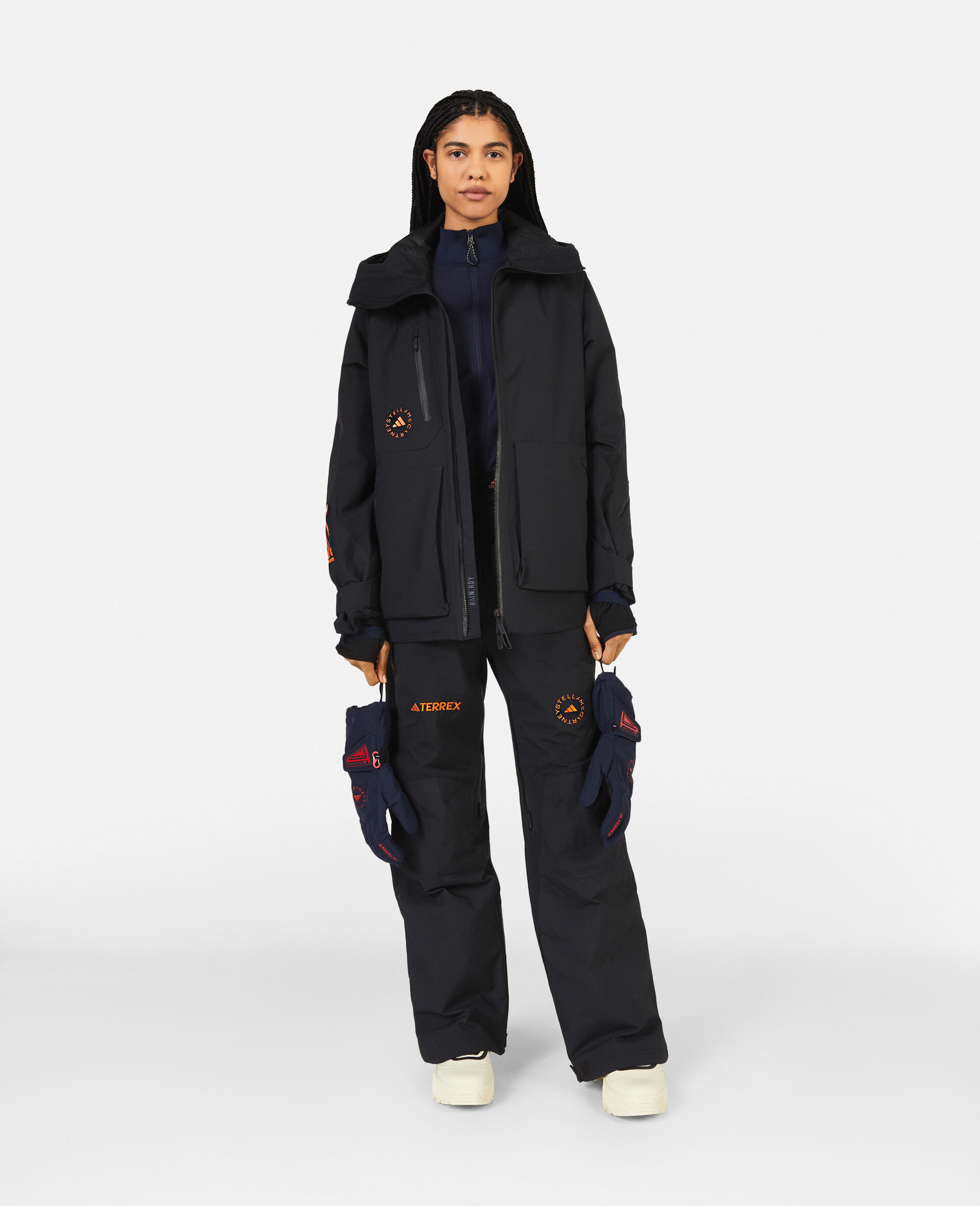 Pantalon de ski isolé double épaisseur TrueNature Terrex-Noir-model