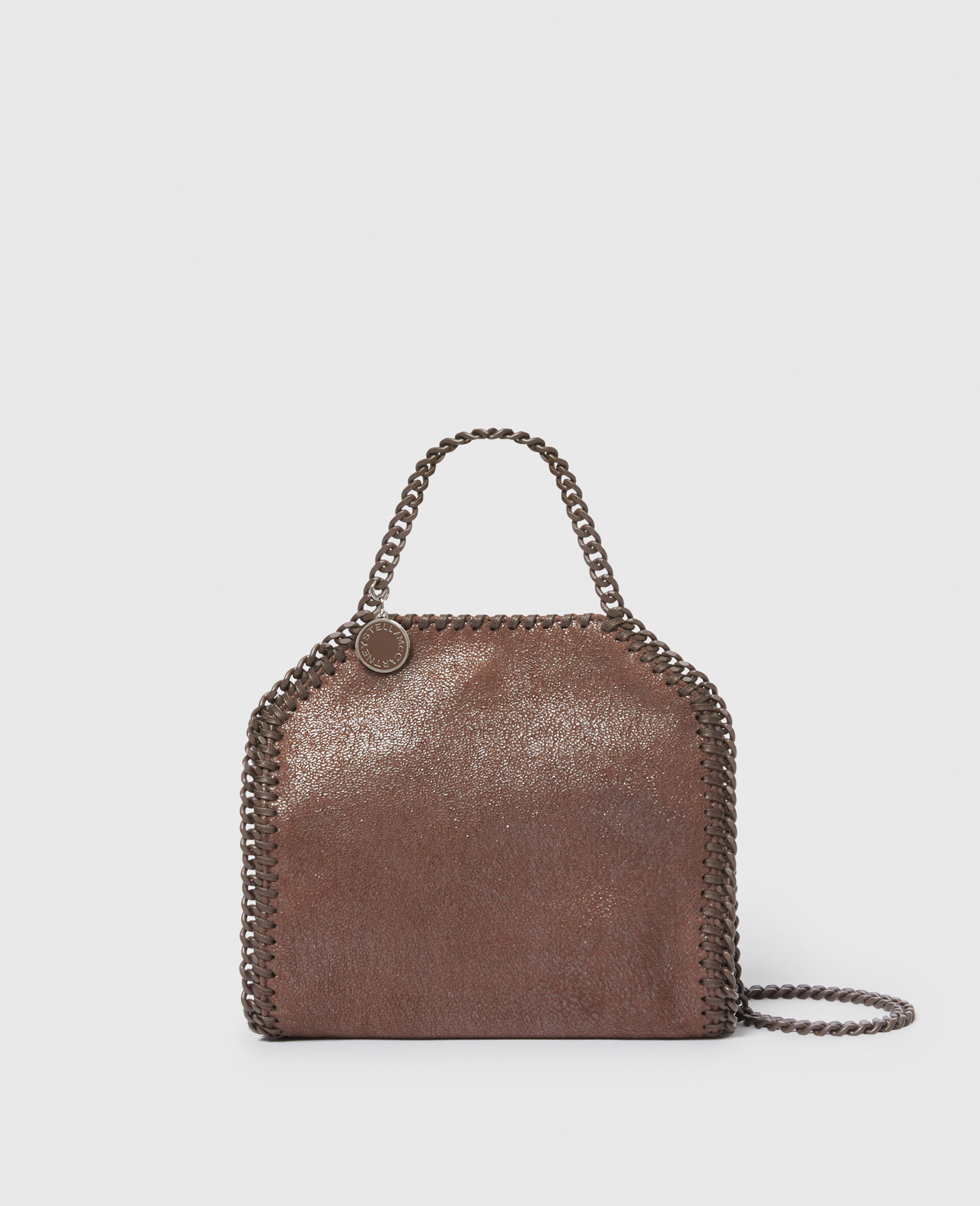 Falabella Tiny Enamel Tote Bag-Blue-large image number 0