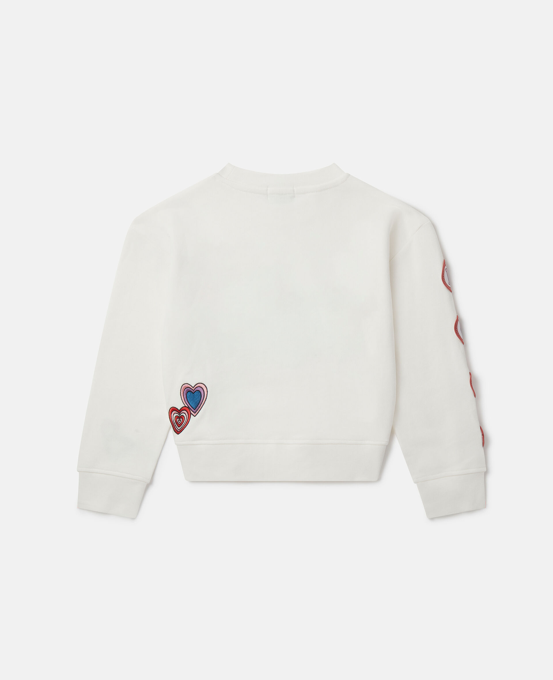 I Love You Embroidered Sweatshirt-Multicolour-large image number 2