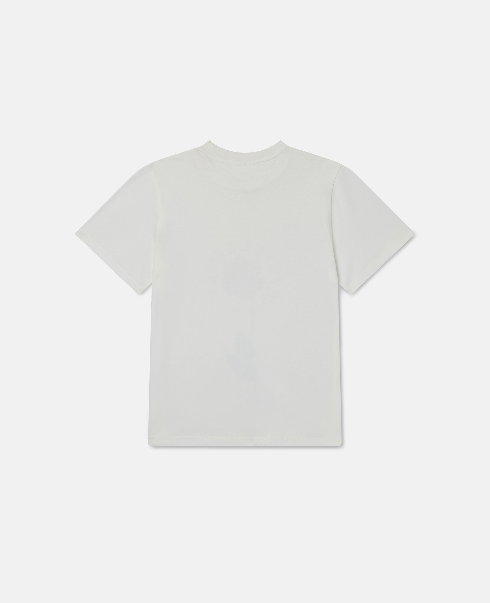 Flower Graphic T-Shirt-Cream-large image number 2