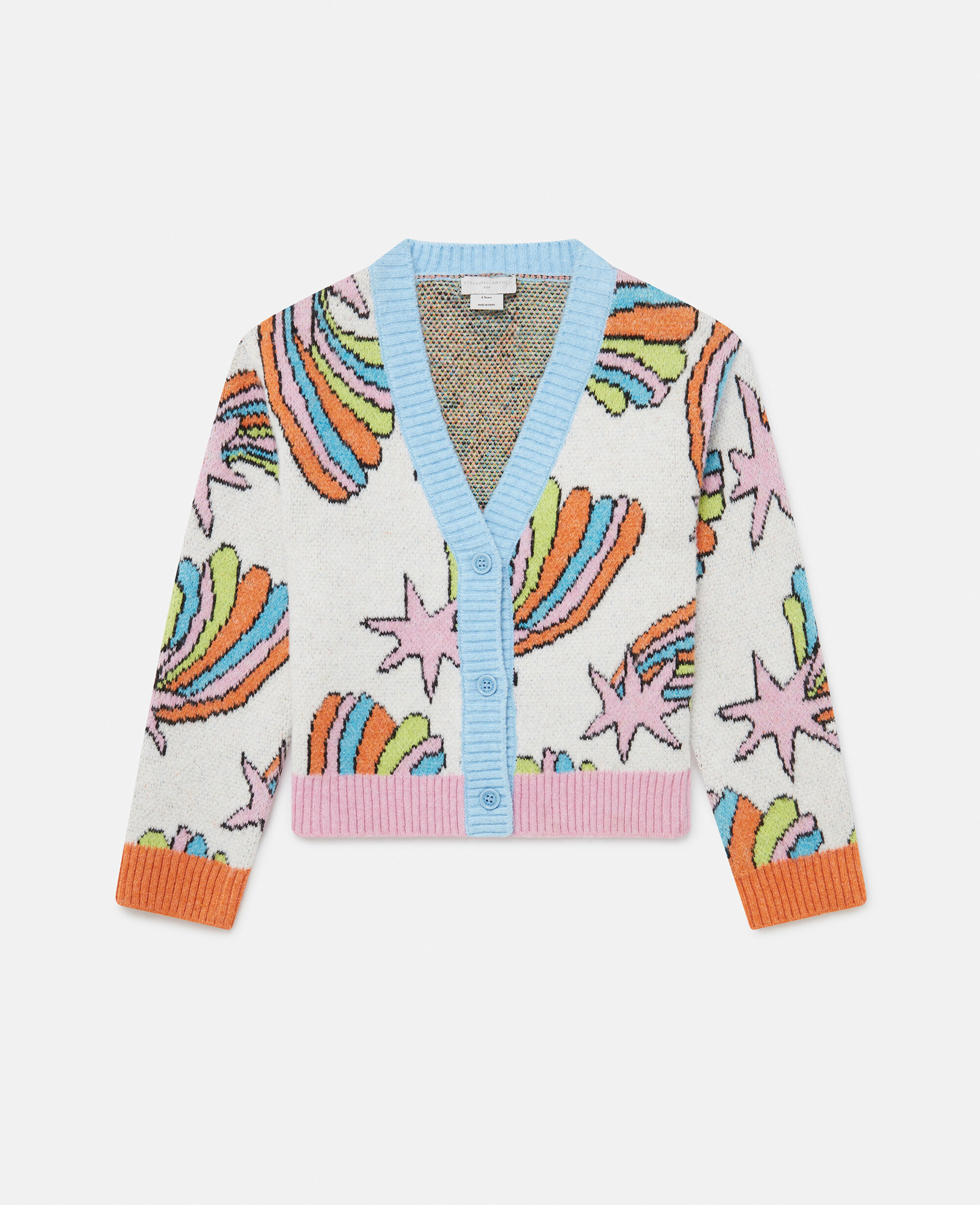 Women マルチカラー シューティングスター ニット カーディガン | Stella McCartney JP