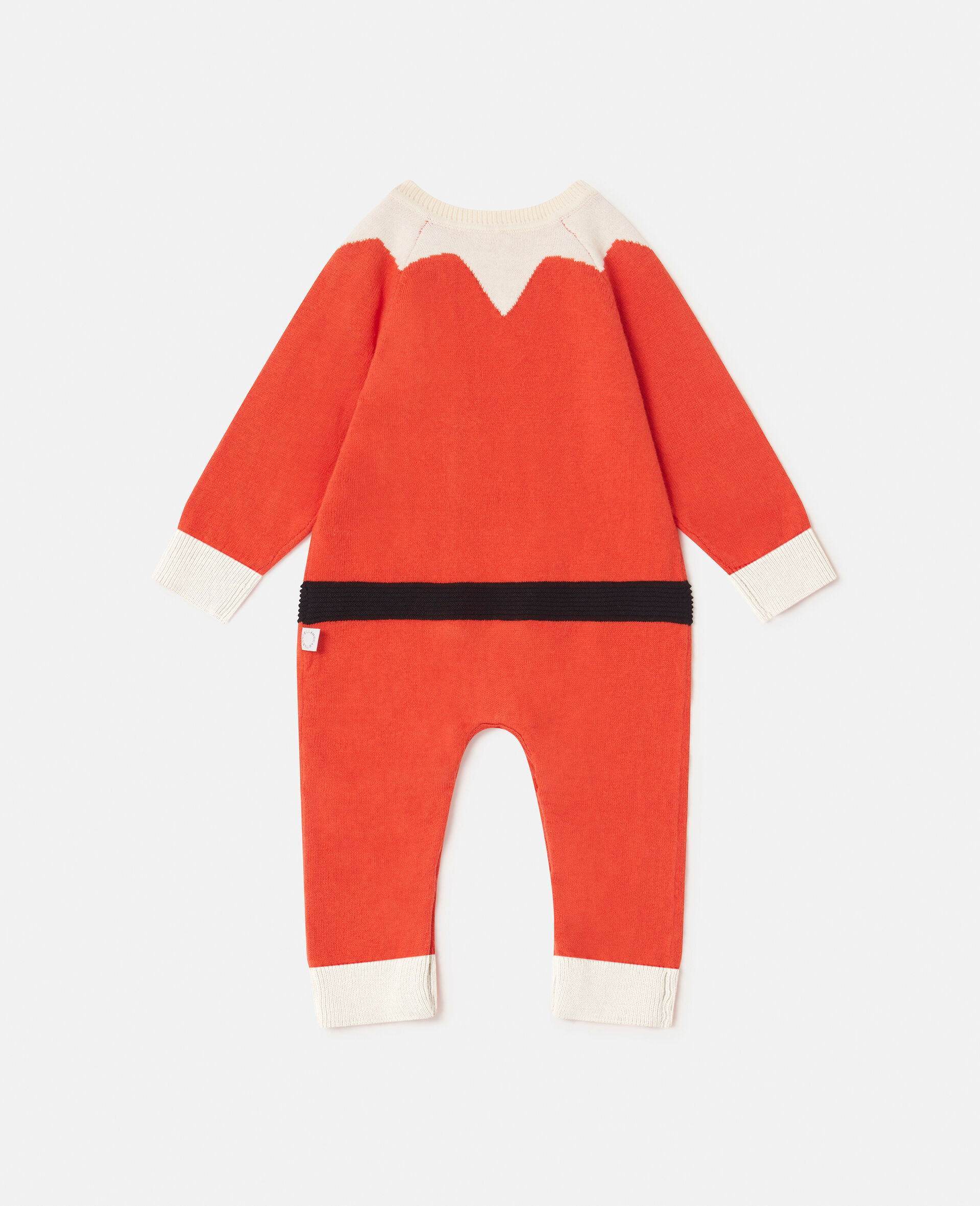 Santa’s Elf Knitted Sleepsuit-Red-large Santa’s Elf Knitted Sleepsuit-Red-large image number 2