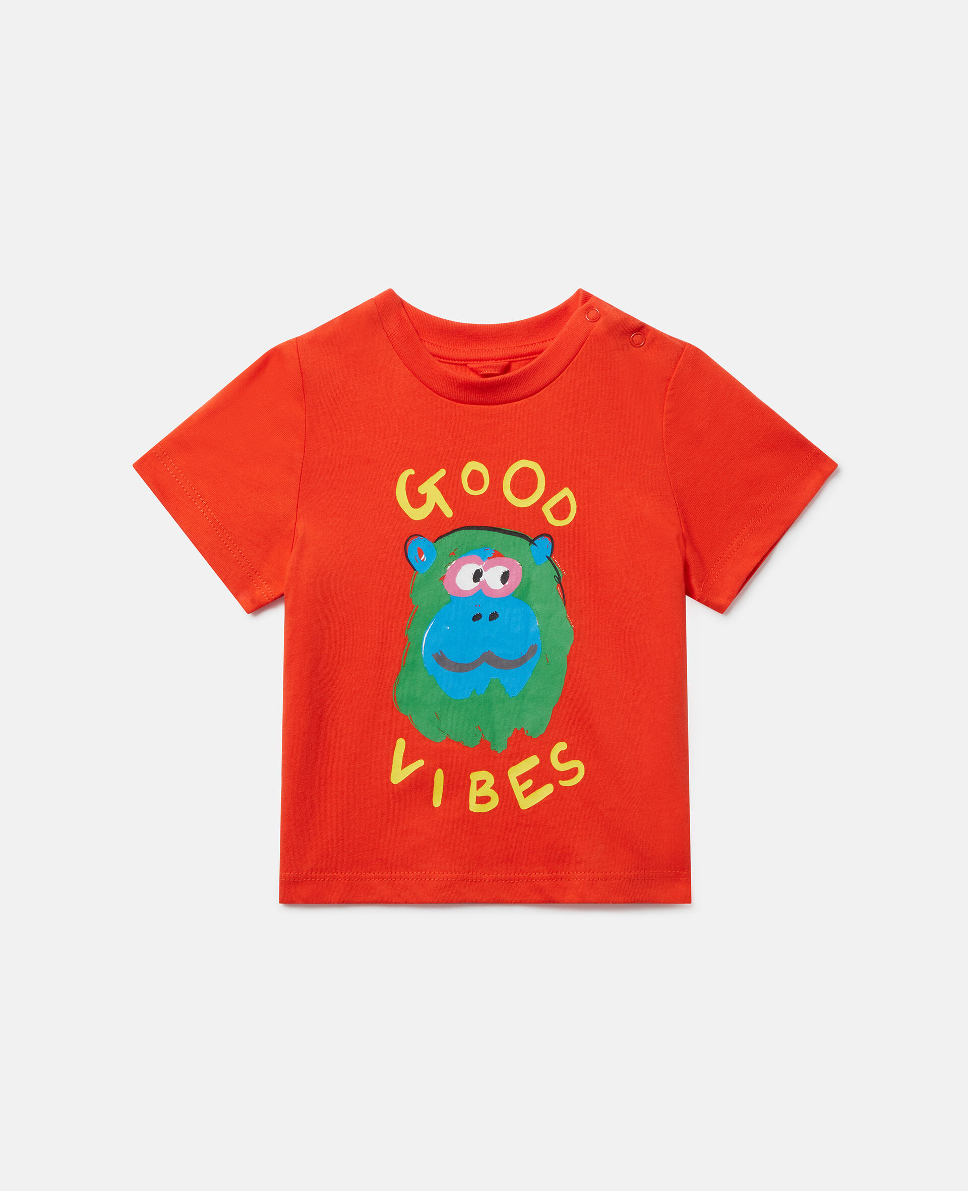 Good Vibes T-Shirt-Red-large Good Vibes T-Shirt-Red-large image number 0