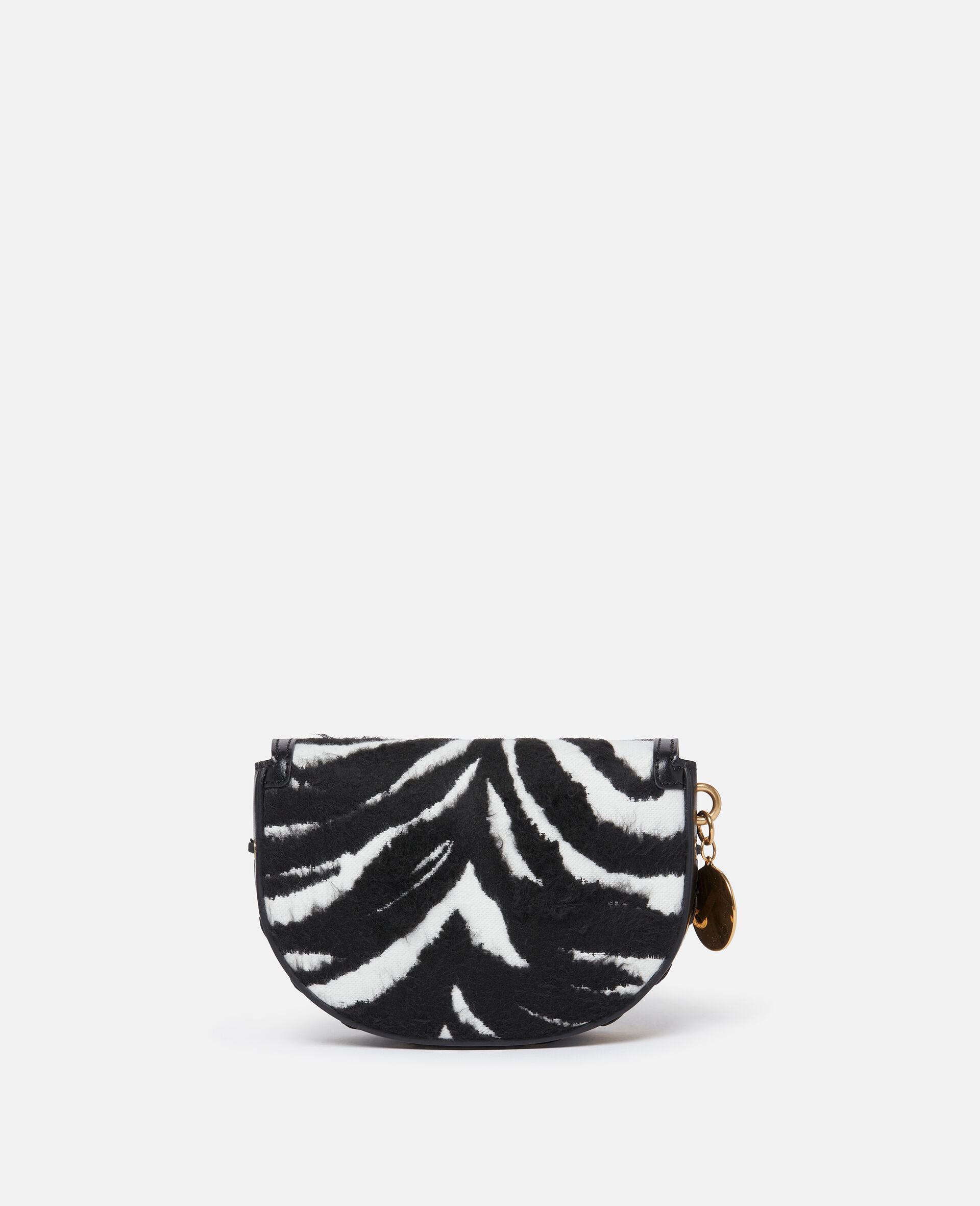 Frayme Tiger Pattern Shoulder Bag-White-large image number 3