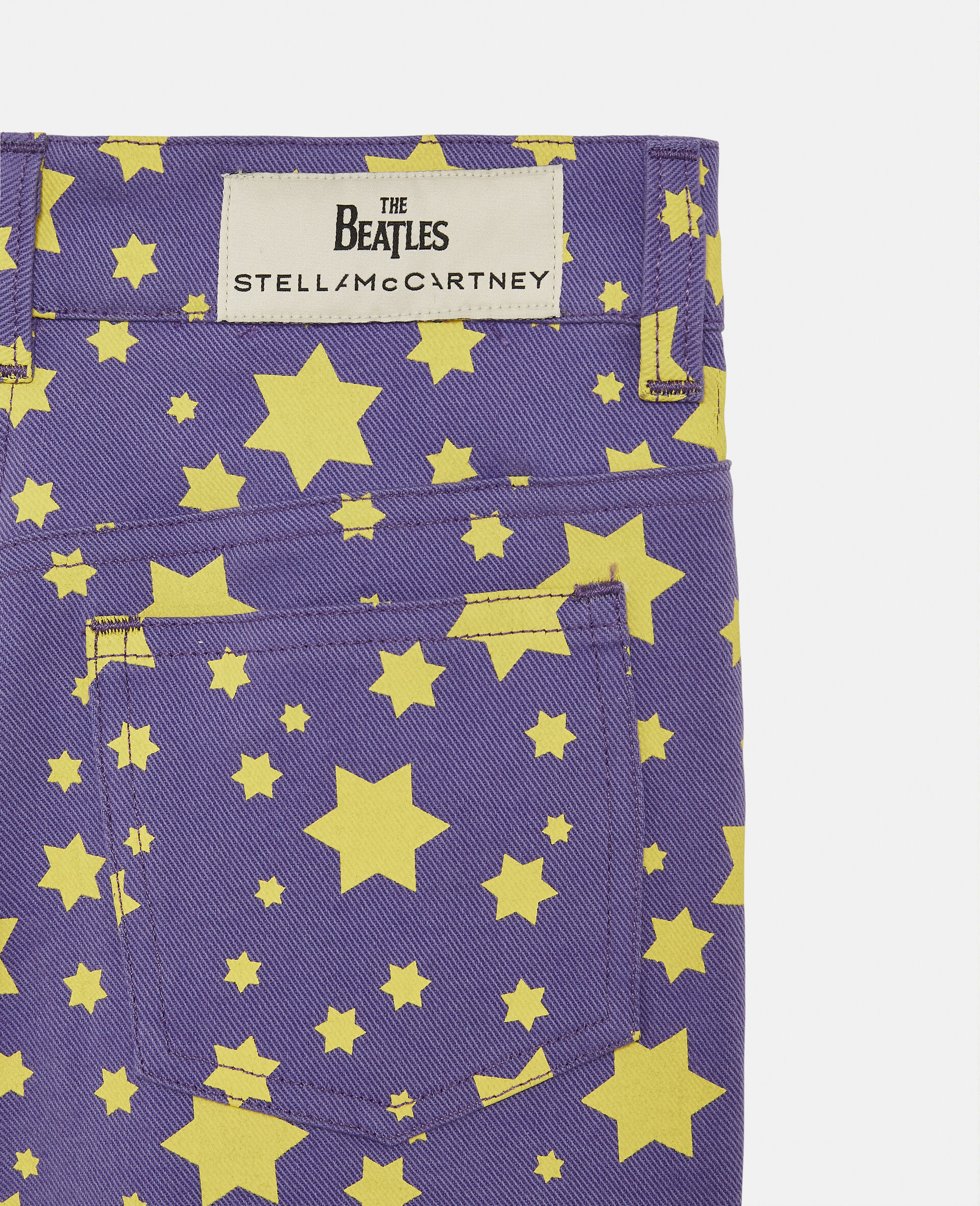 ゲットバック デニム ショートパンツ-ブルー-large image number 1