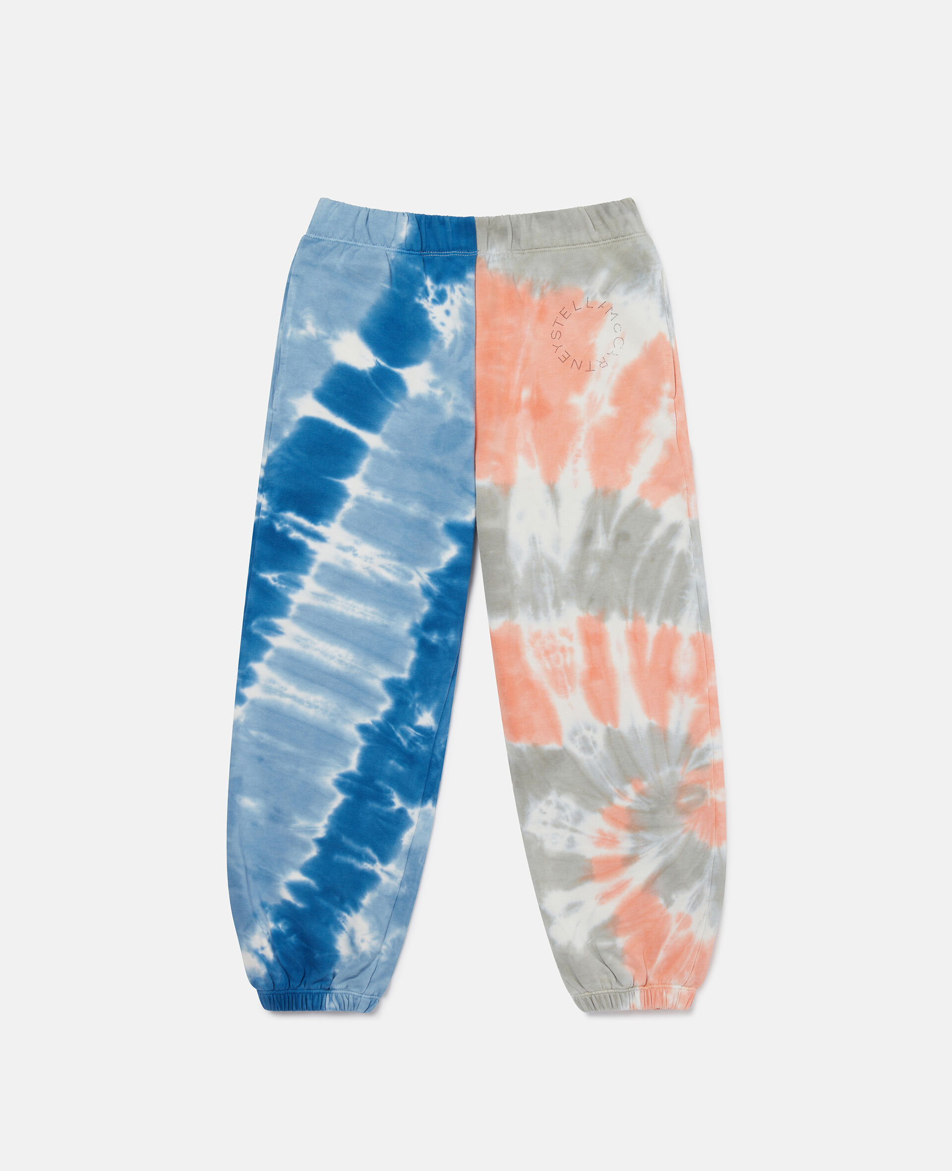 Tie-Dye Graphic Sweatpants-Multicolour-large image number 0