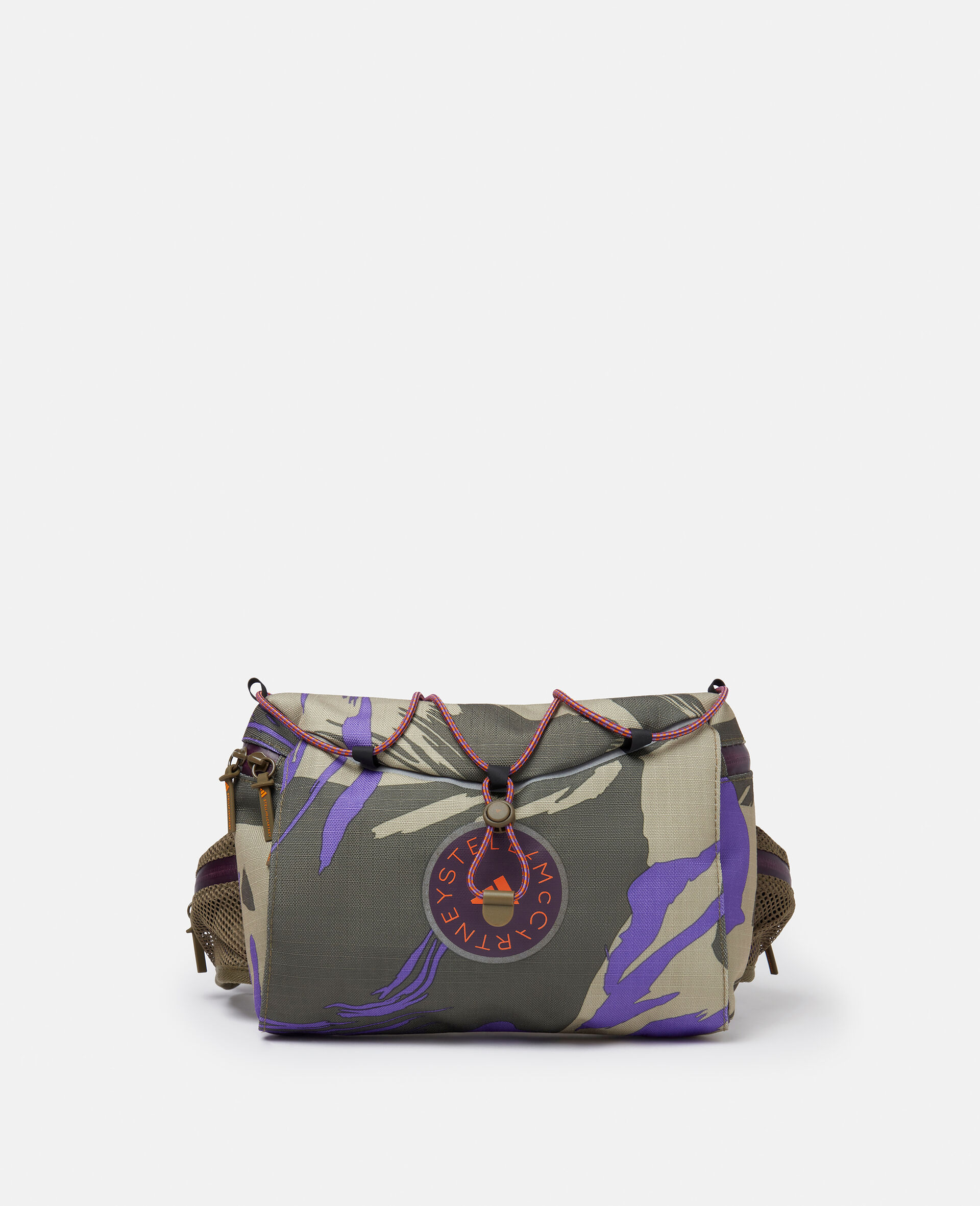 Logo Camouflage Print Bum Bag-Multicolour-large image number 0