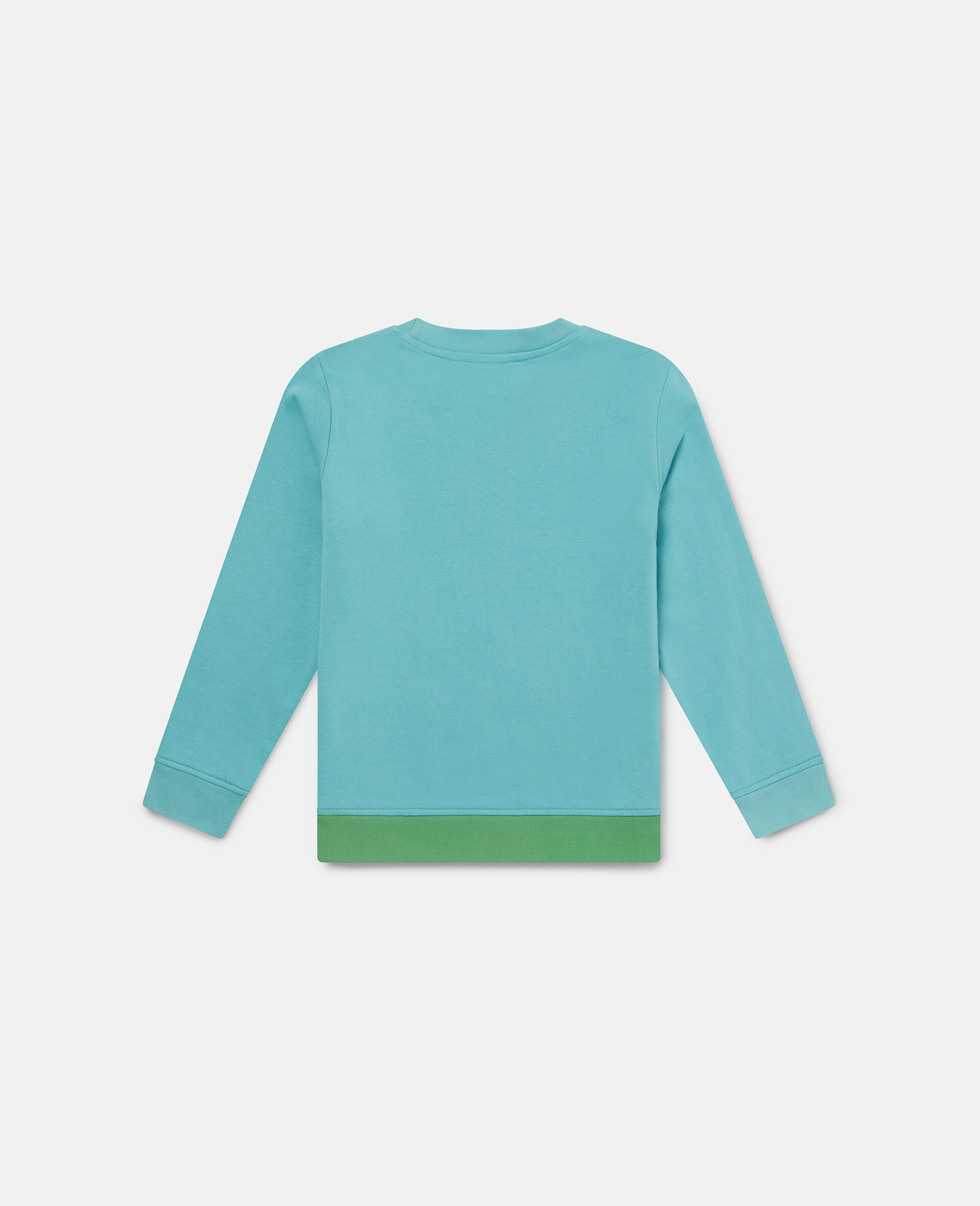 Woodland Friends Crewneck Sweater-Blue-large image number 2