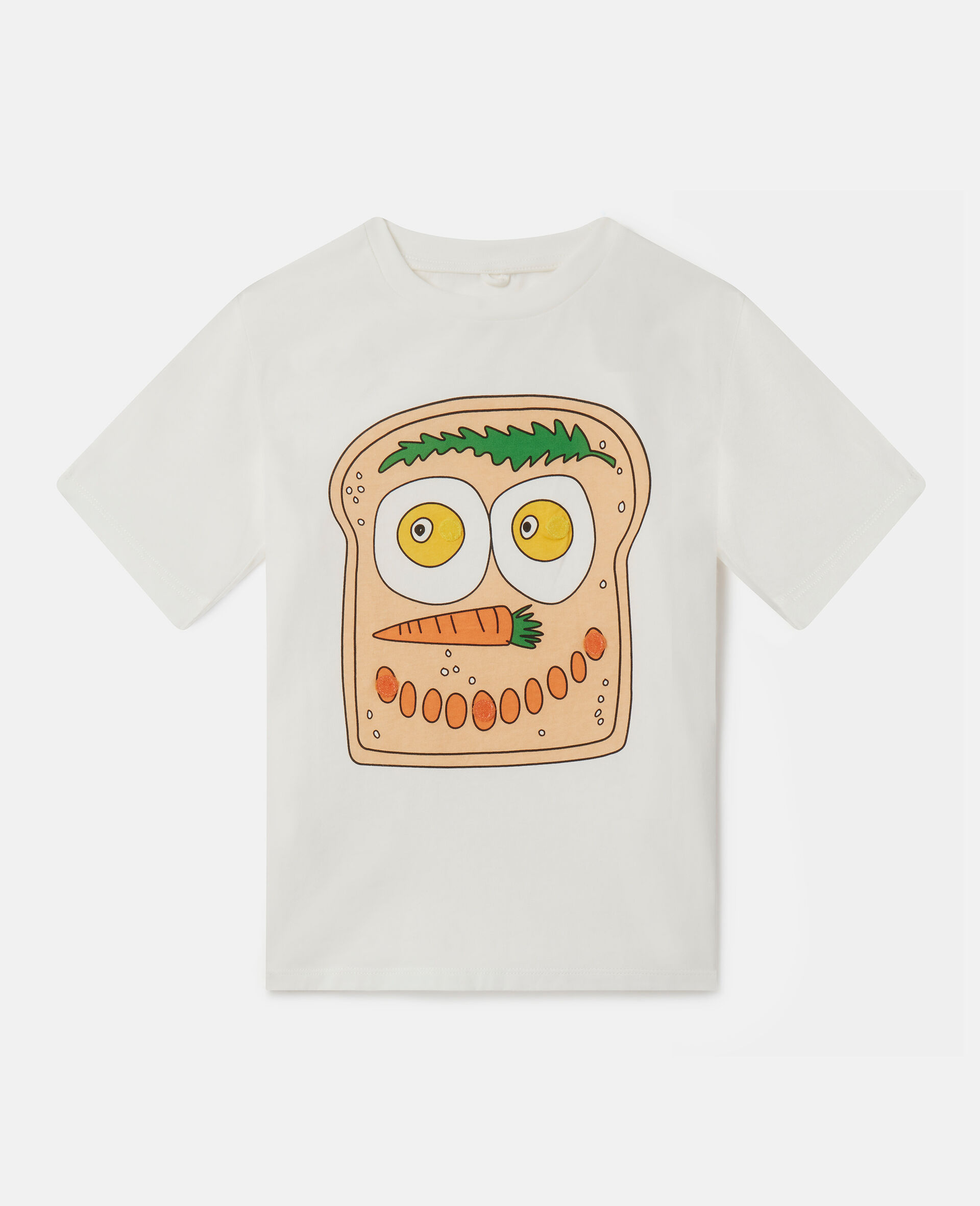 Silly Sandwich T-Shirt-Cream-large image number 0