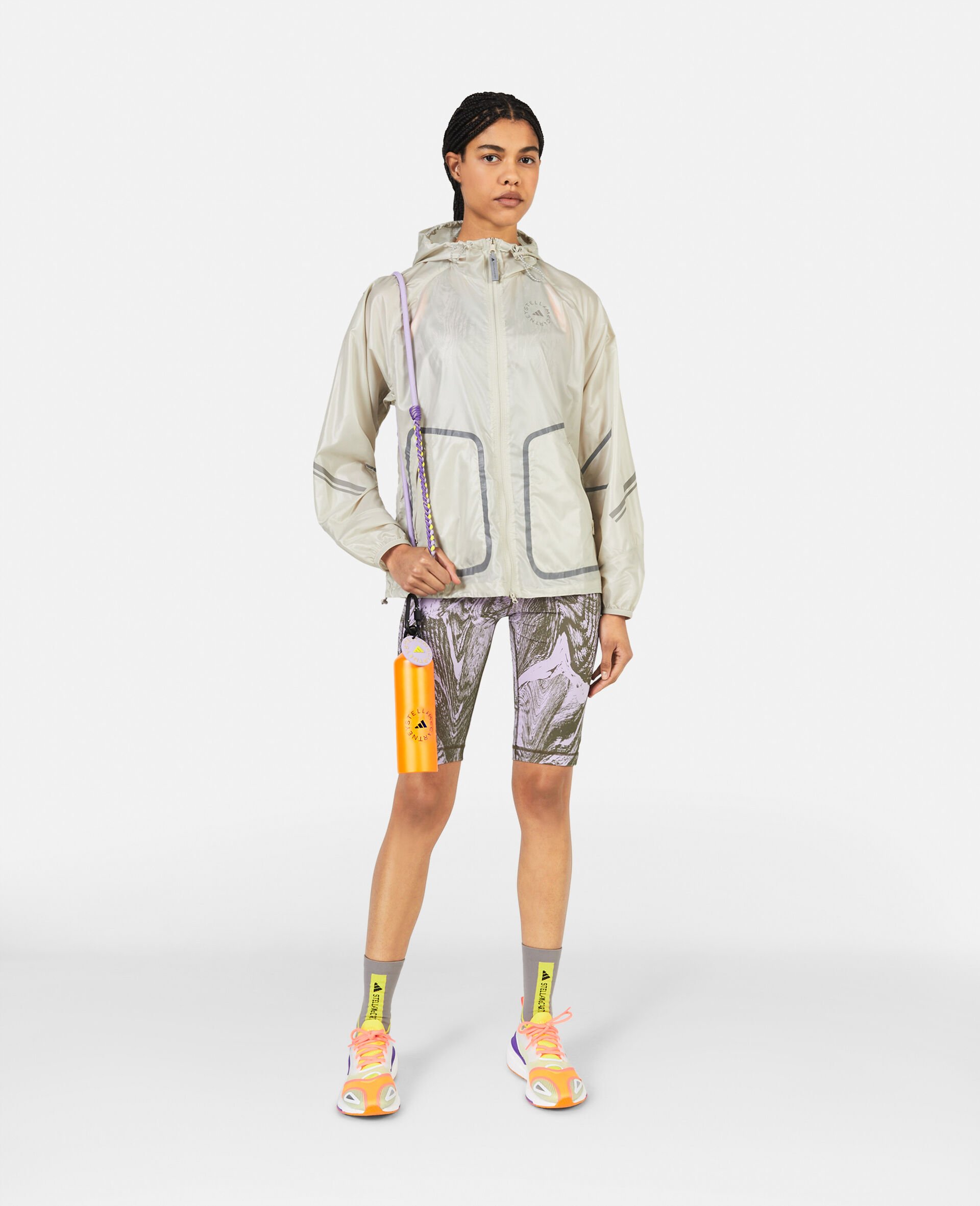 TruePace Running Jacket-Cream-large image number 1