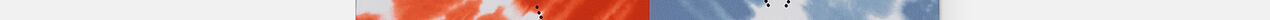 心形扎染图案泳衣-红色-medium