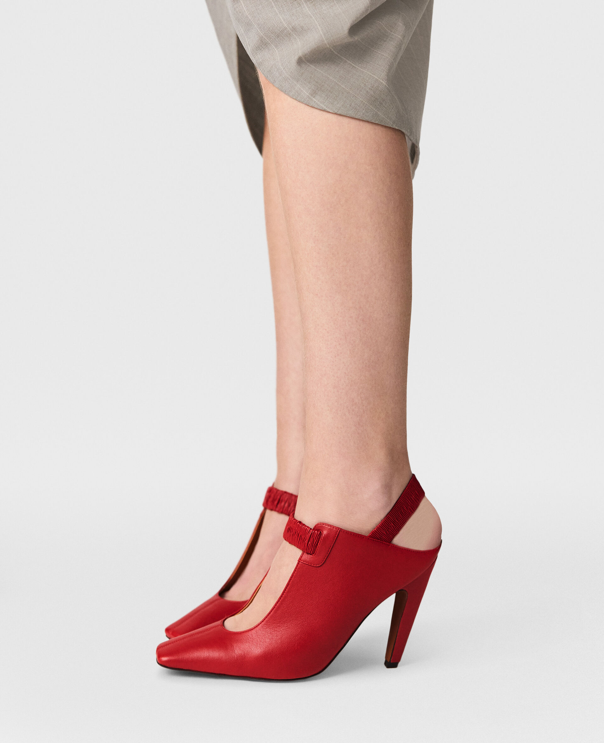 Stella Spur Slingbacks-Blue-model