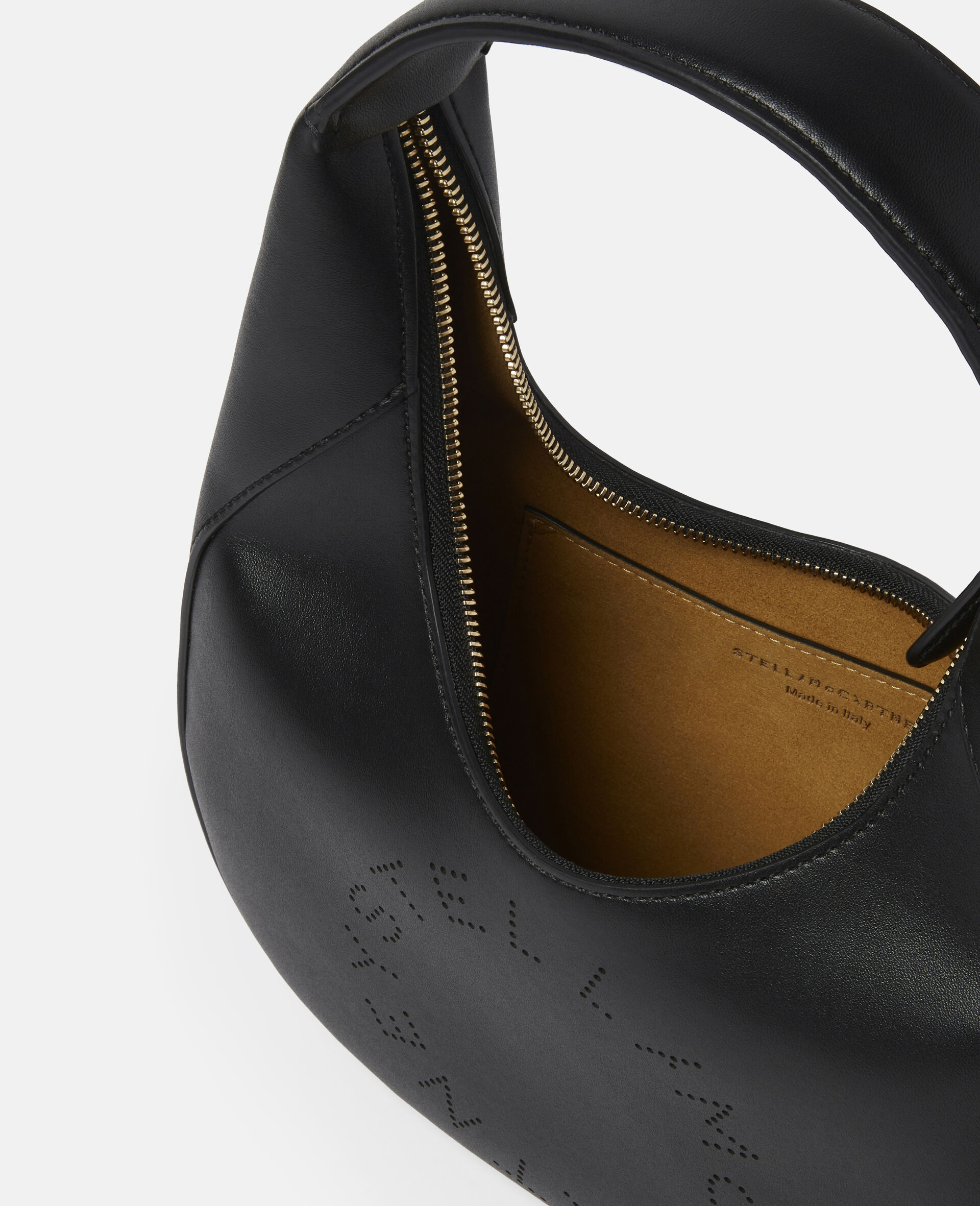 Logo Shoulder Bag-Black-large image number 3