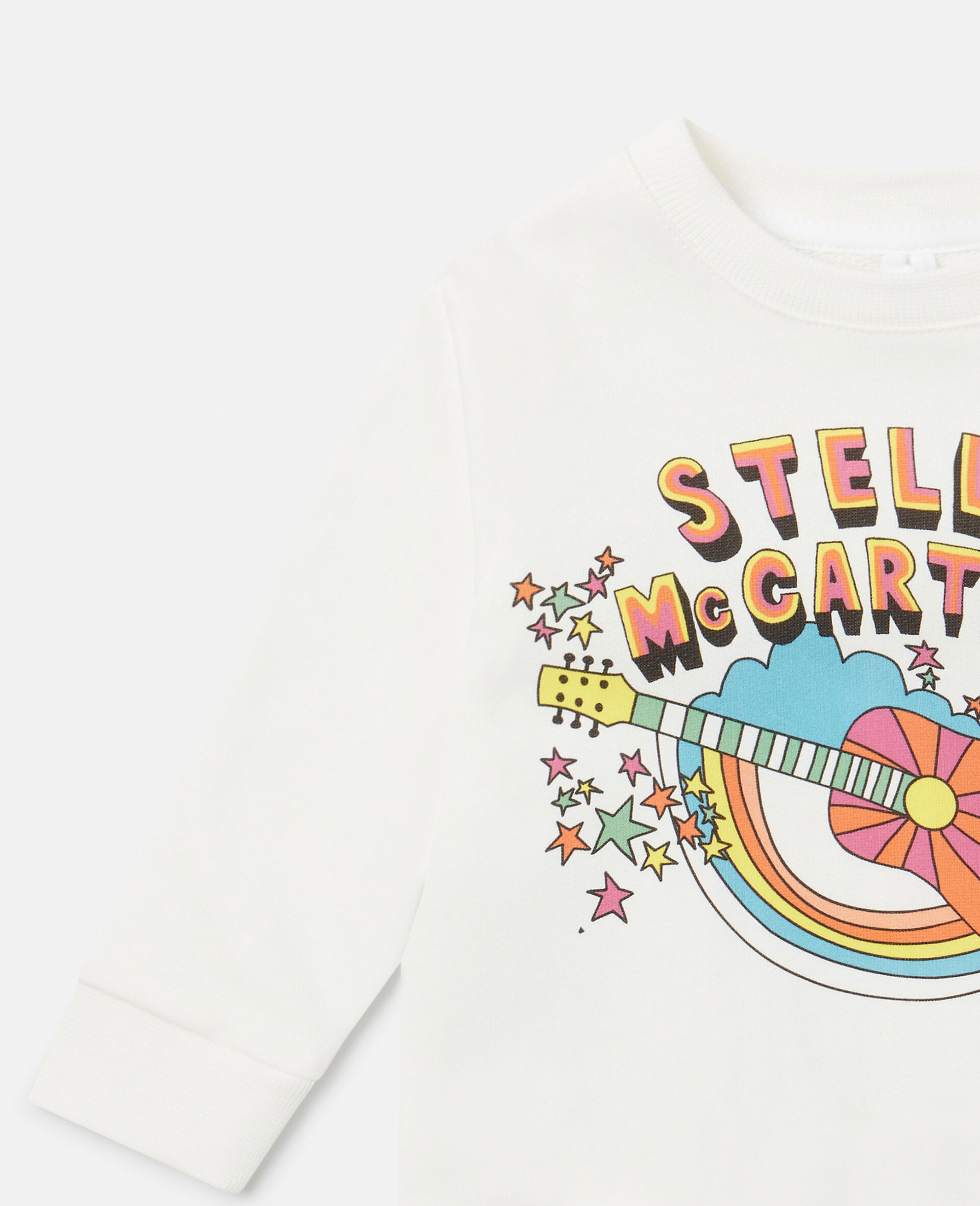 Stella Festival Logo Sweatshirt-White-large image number 1