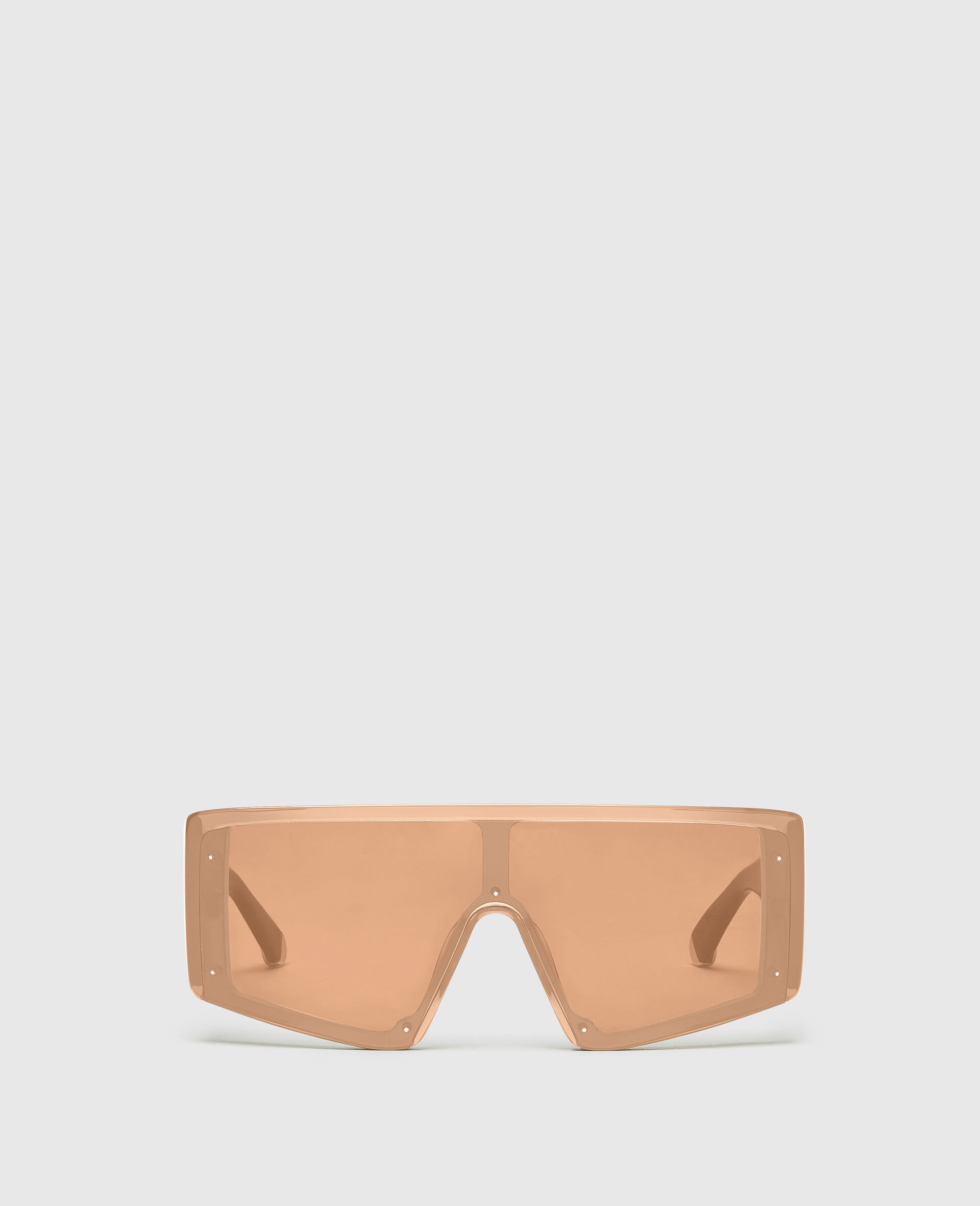 Translucent Square Sunglasses-Black-large image number 0