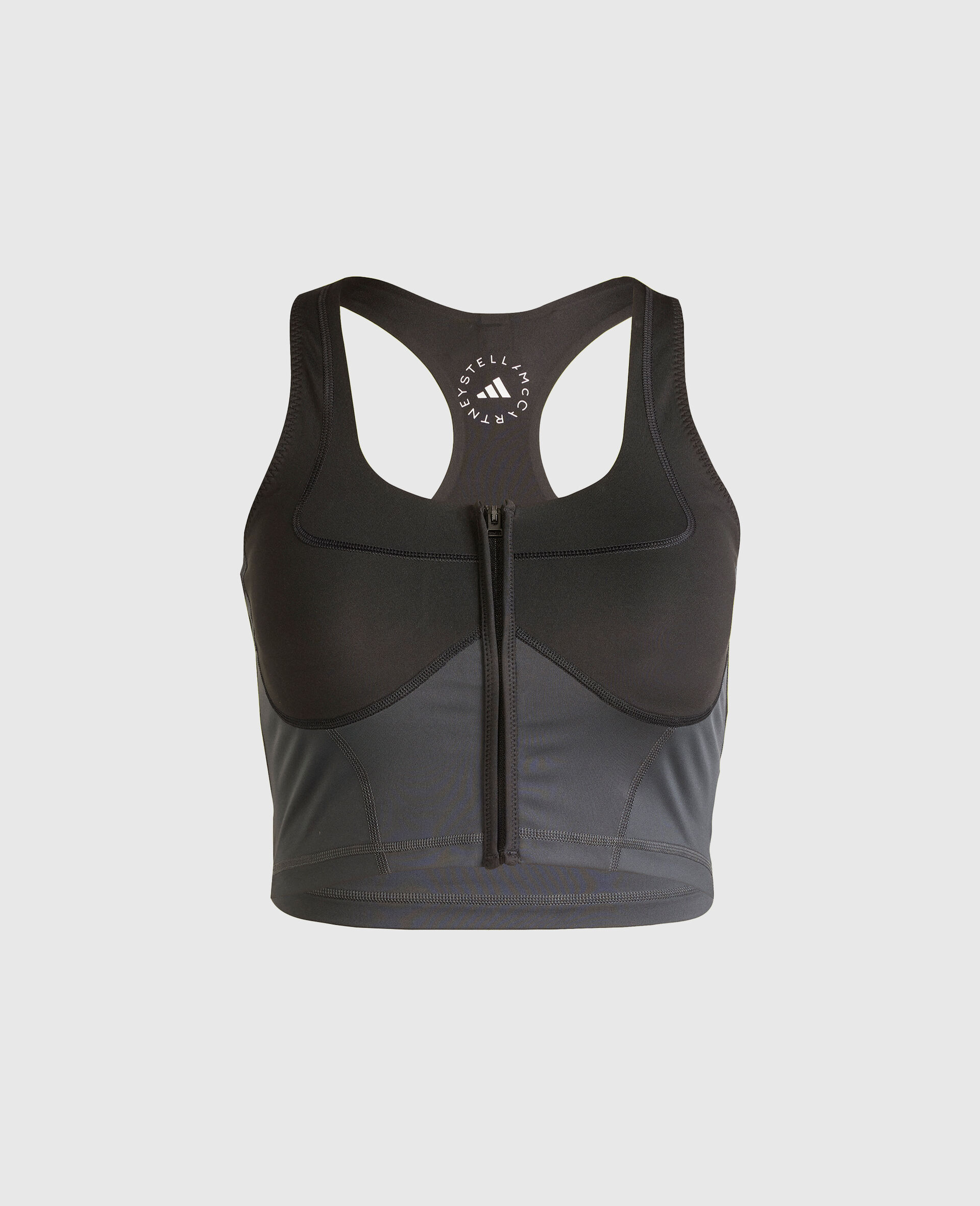 TrueLife Zipped Crop Top -Black-large image number 0
