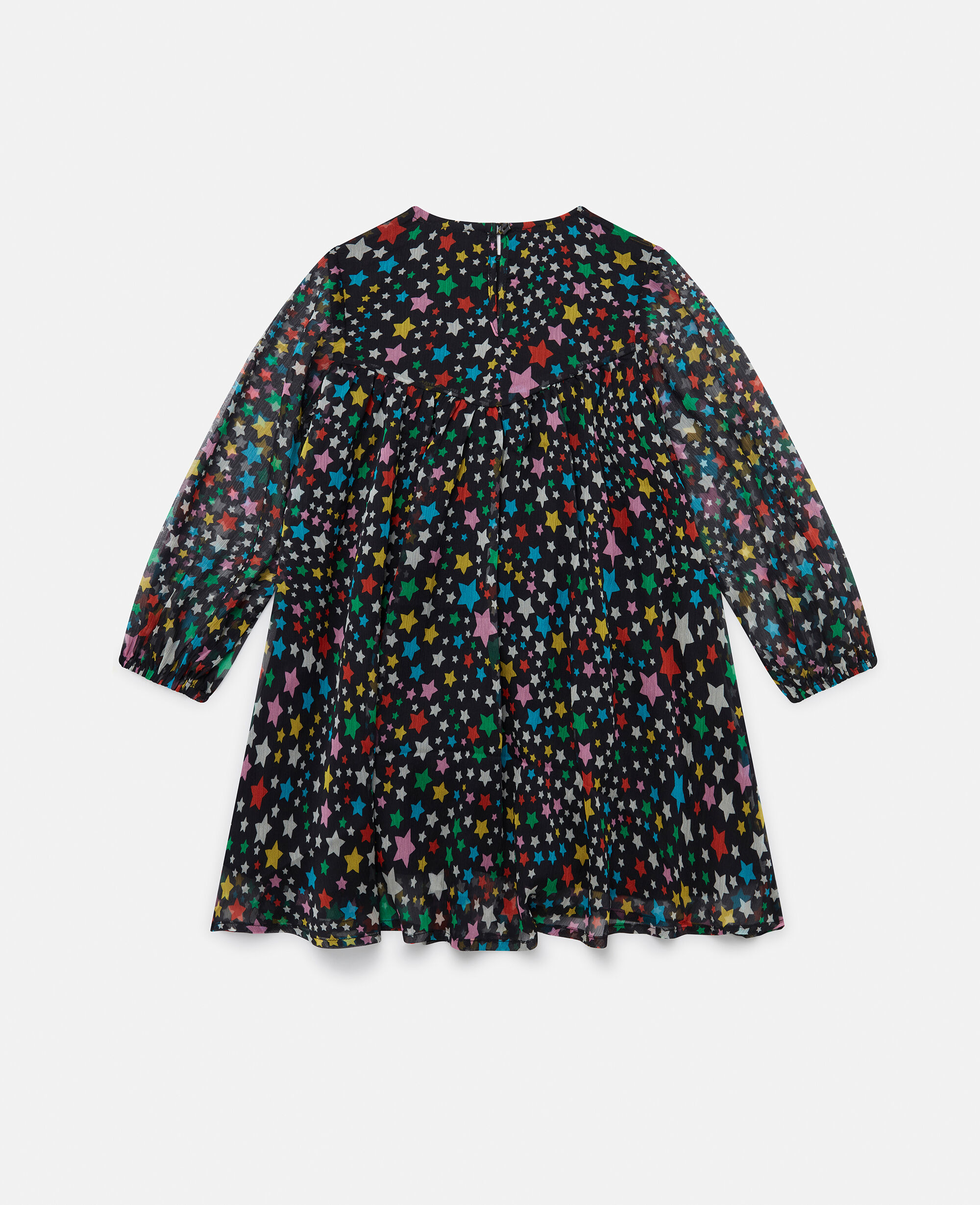 Women Multicolour Star Pattern Pleated Dress | Stella McCartney ES