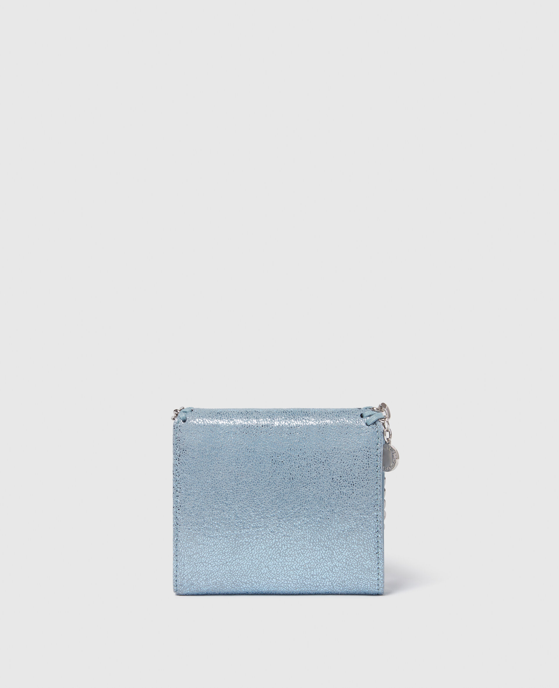Falabella Small Flap Wallet-Silver-large image number 2