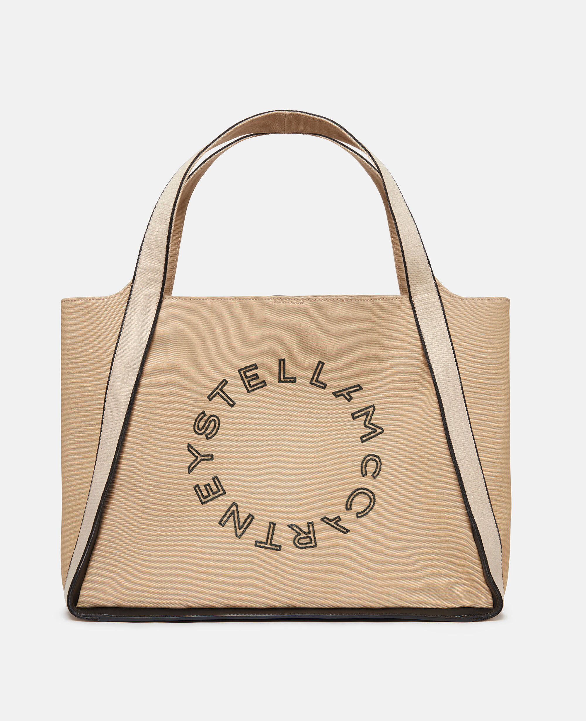 Women Natural Logo Bananatex Canvas Tote Bag Stella McCartney HR
