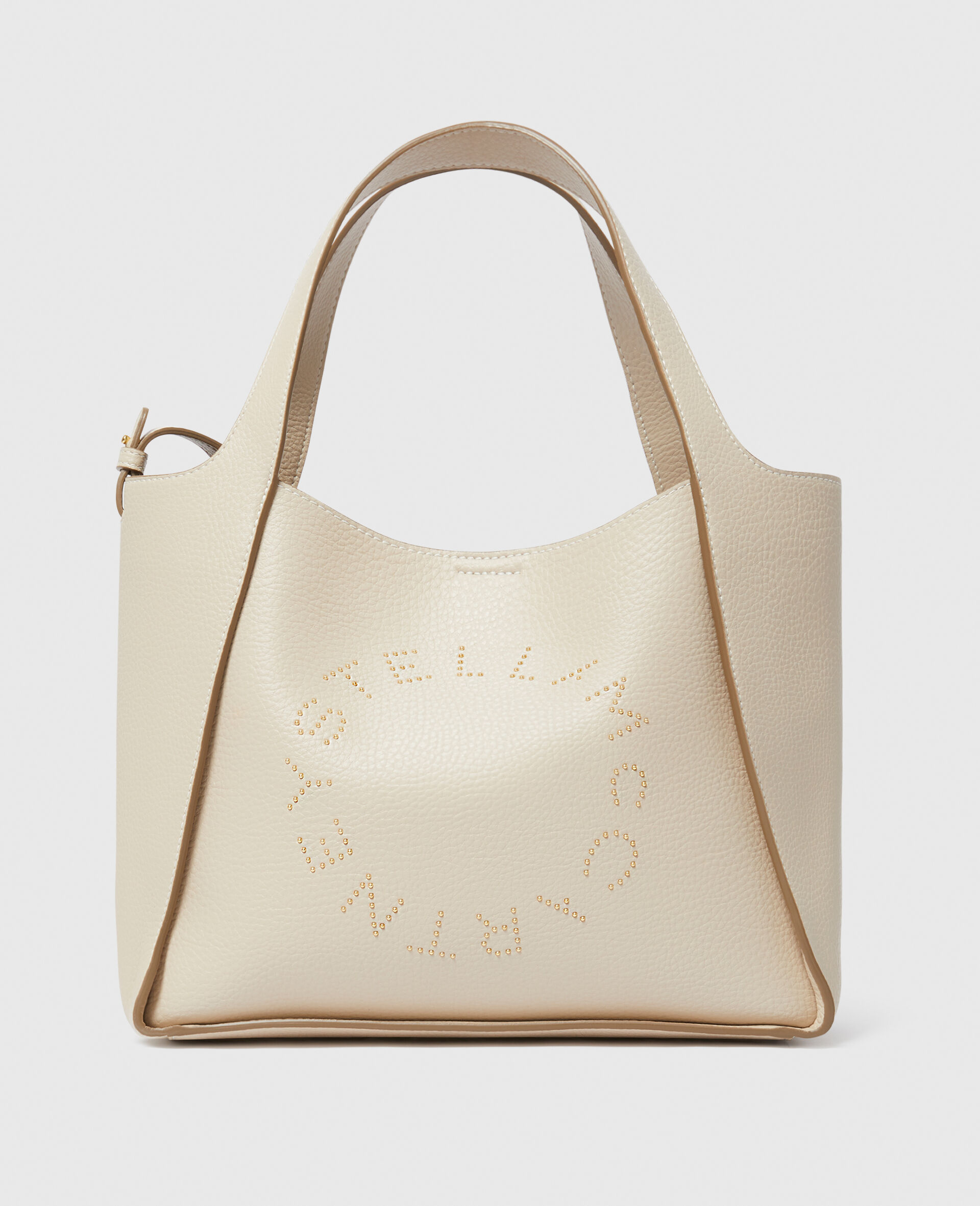 Logo Top Handle Crossbody Tote Bag-Brown-large image number 0