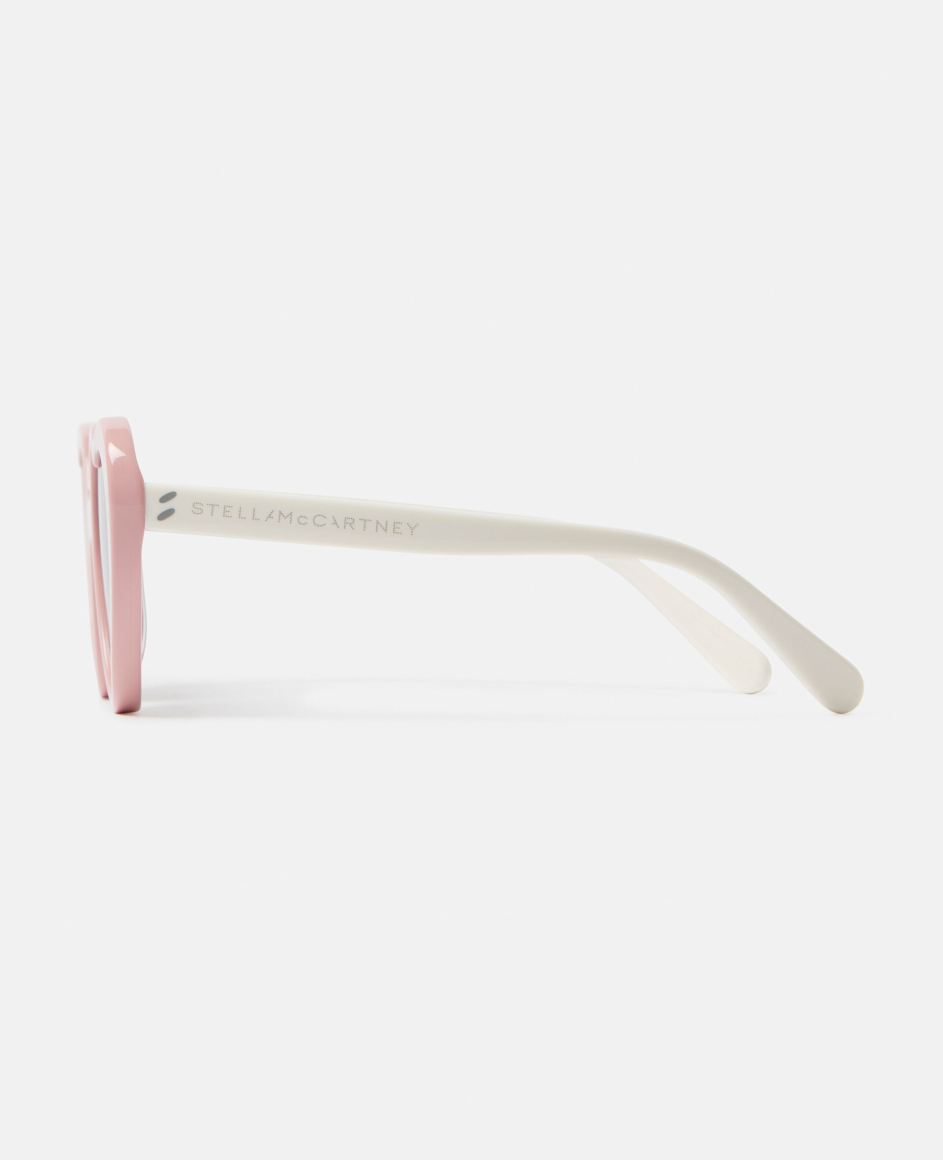 Heart Sunglasses-Pink-large image number 1