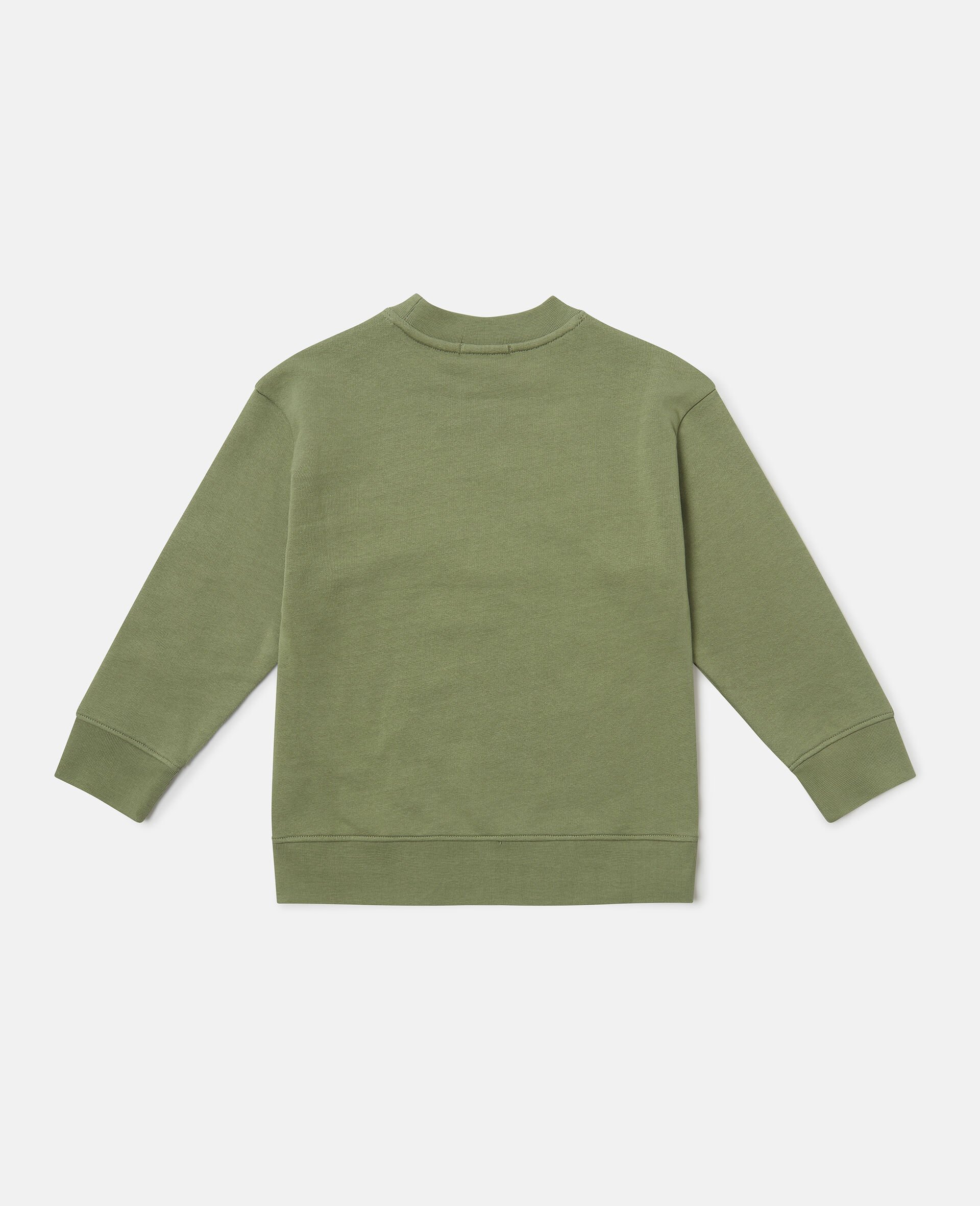 Logo Graphic Crewneck Sweatshirt-Green-large Logo Graphic Crewneck Sweatshirt-Green-large image number 2
