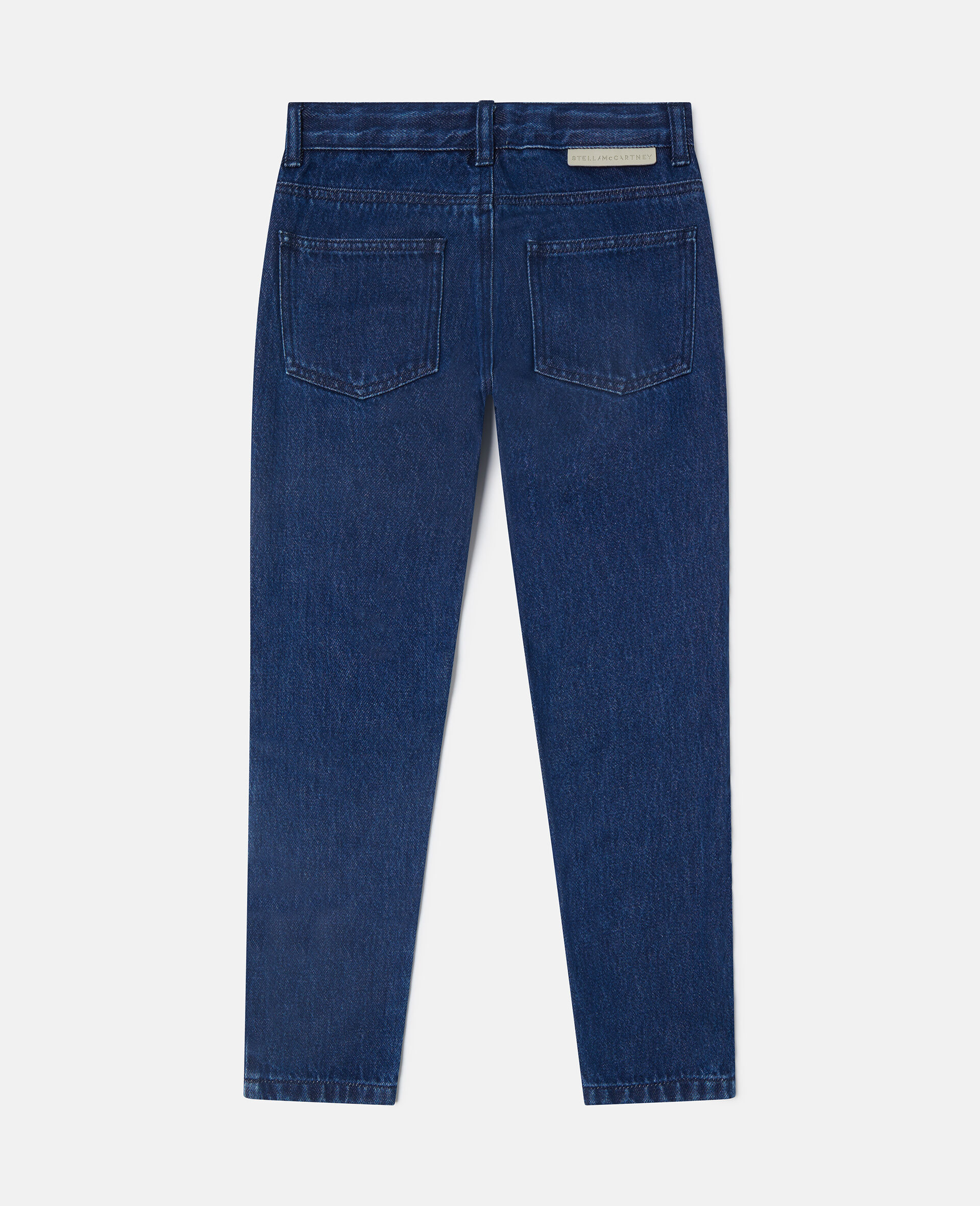 Monster Graphic Straight-Leg Jeans-Blue-large image number 2