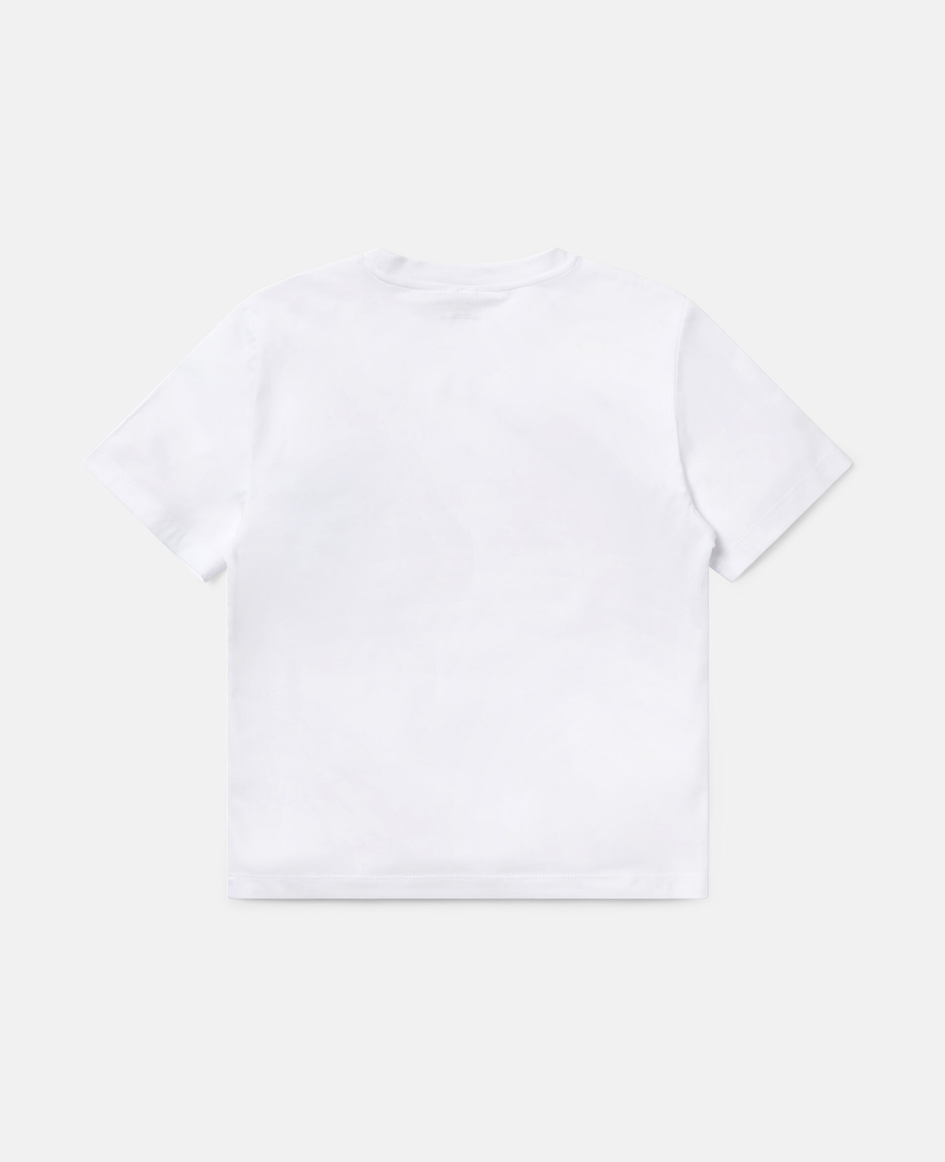 T-shirt de sport oversize en coton-Blanc-large image number 3